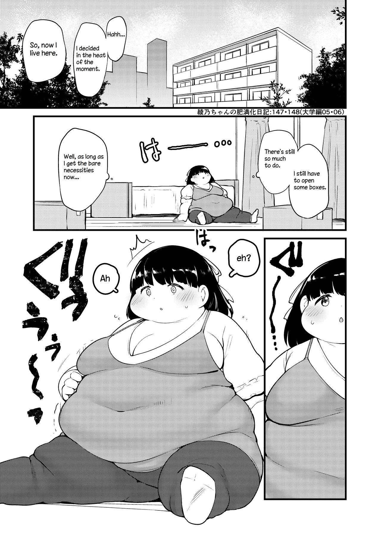 Ayano's Weight Gain Diary page 147