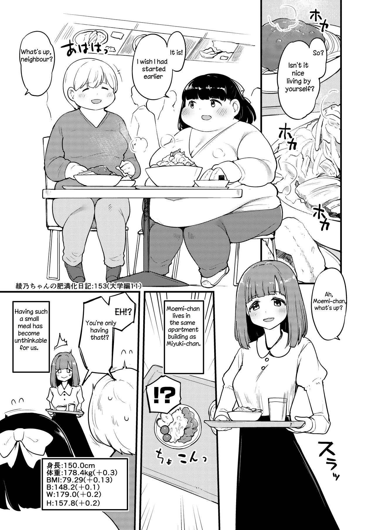 Ayano's Weight Gain Diary page 153