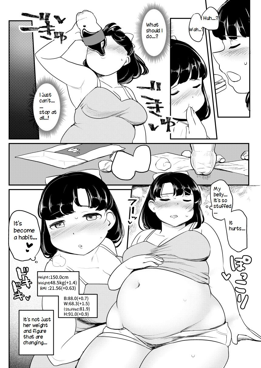 Ayano's Weight Gain Diary page 6