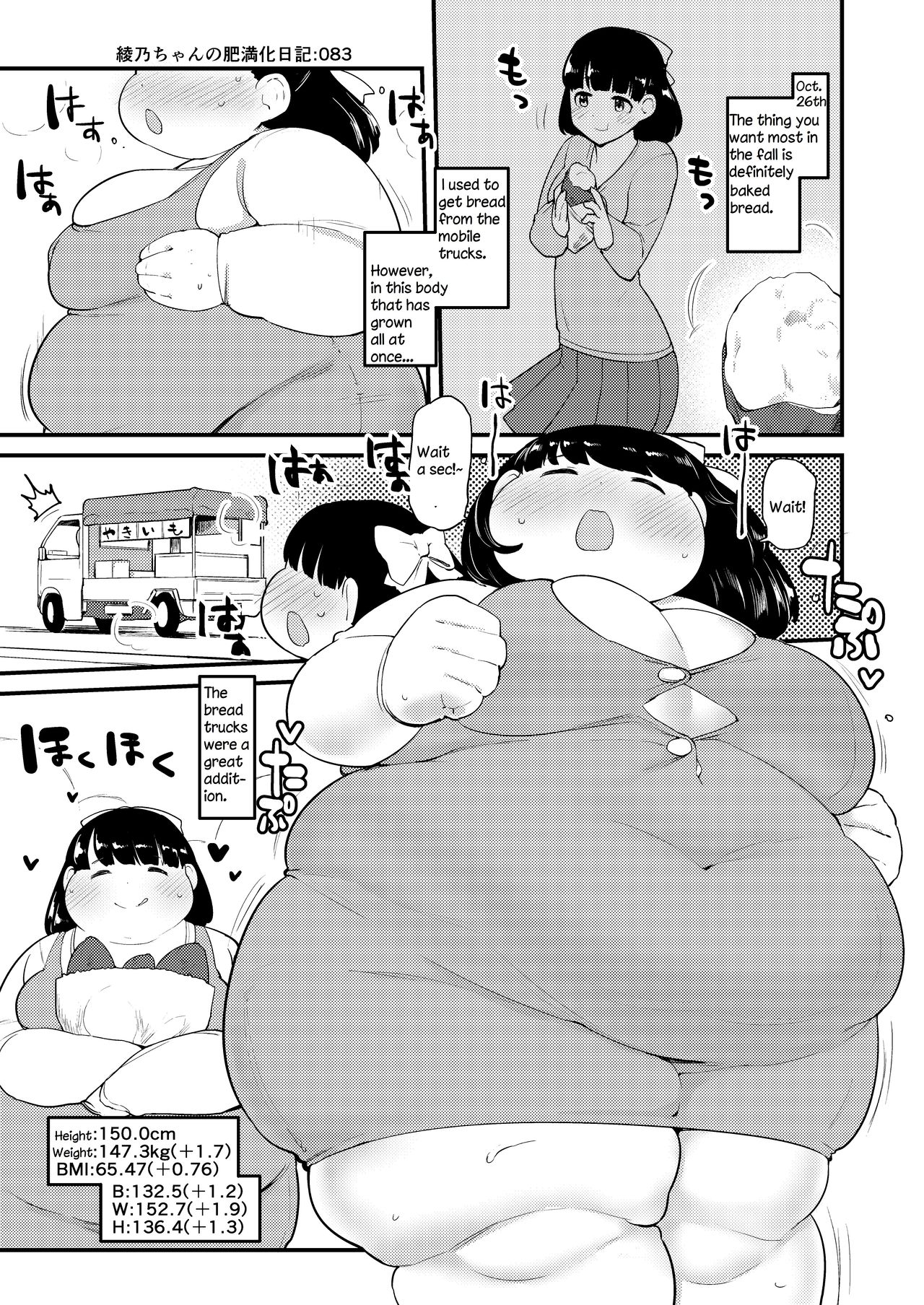 Ayano's Weight Gain Diary page 83