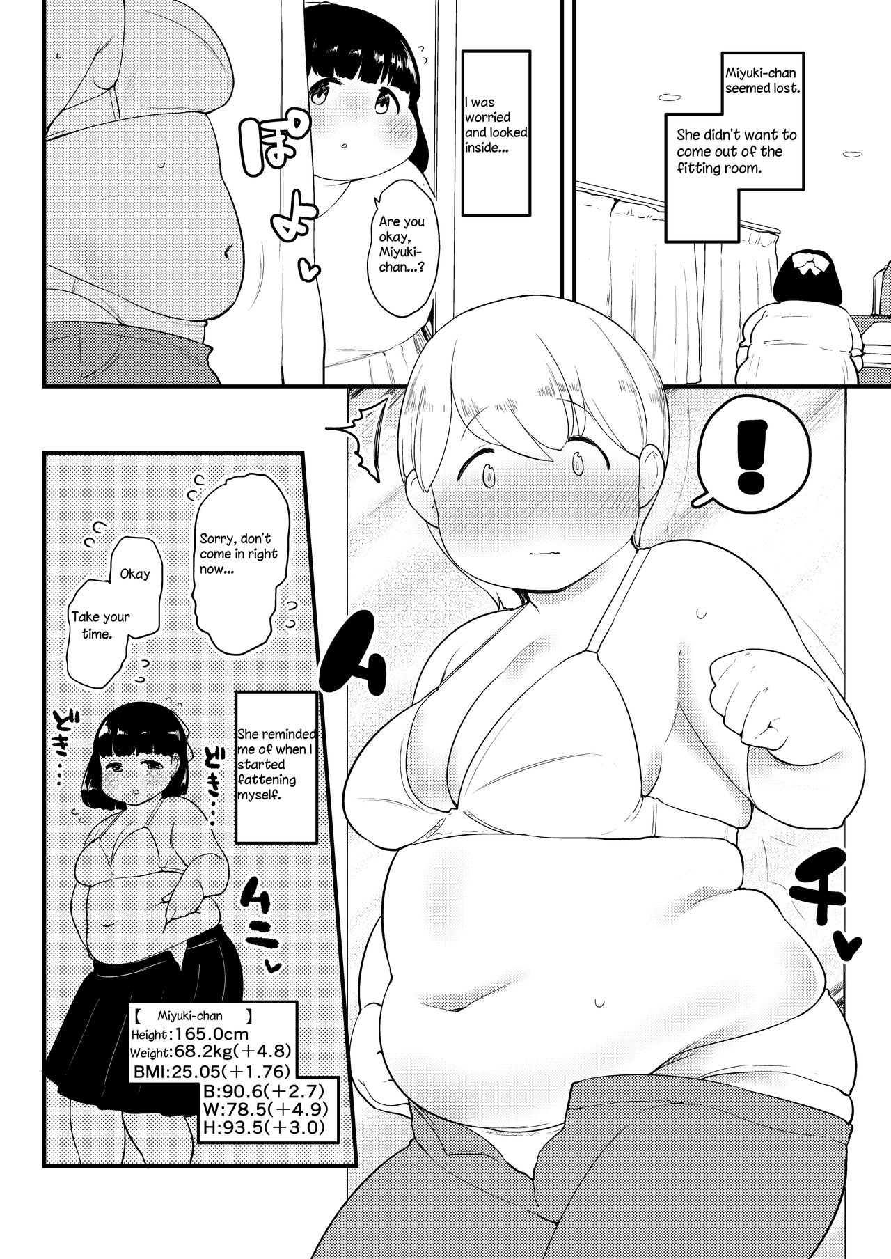Ayano's Weight Gain Diary page 86