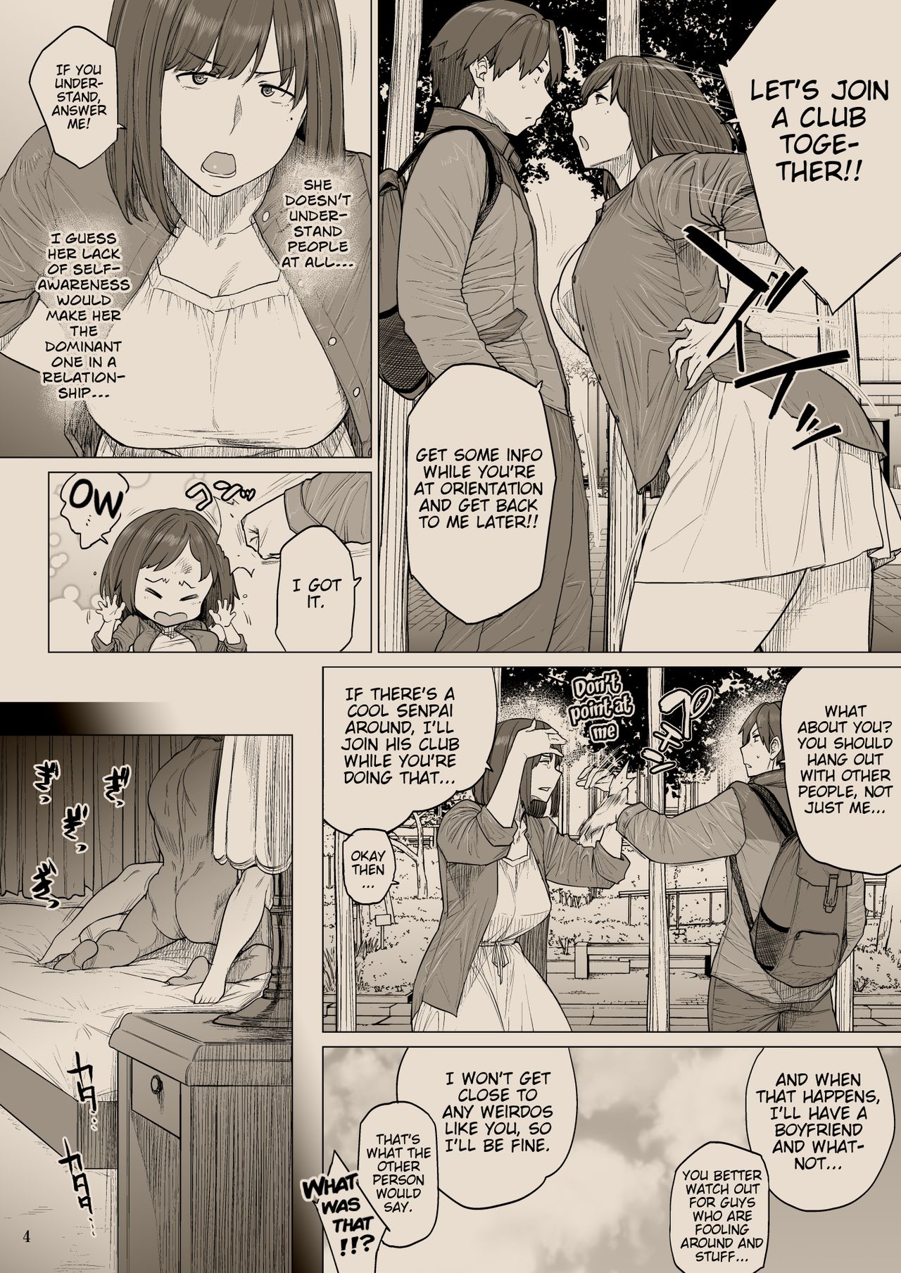 B.S.S.² -Boku ga Saki ni Suki datta no ni Bijin de Kashiko na Osananajimi ga Senpai no Circle no Tetsudai de Suki Houdai Sareteita Hanashi- page 3