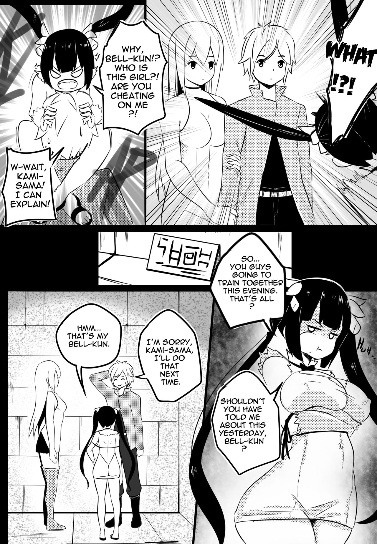 B-Trayal 20 Hestia (dungeon ni deai o motomeru no wa machigatteiru darou ka) Part1 page 4