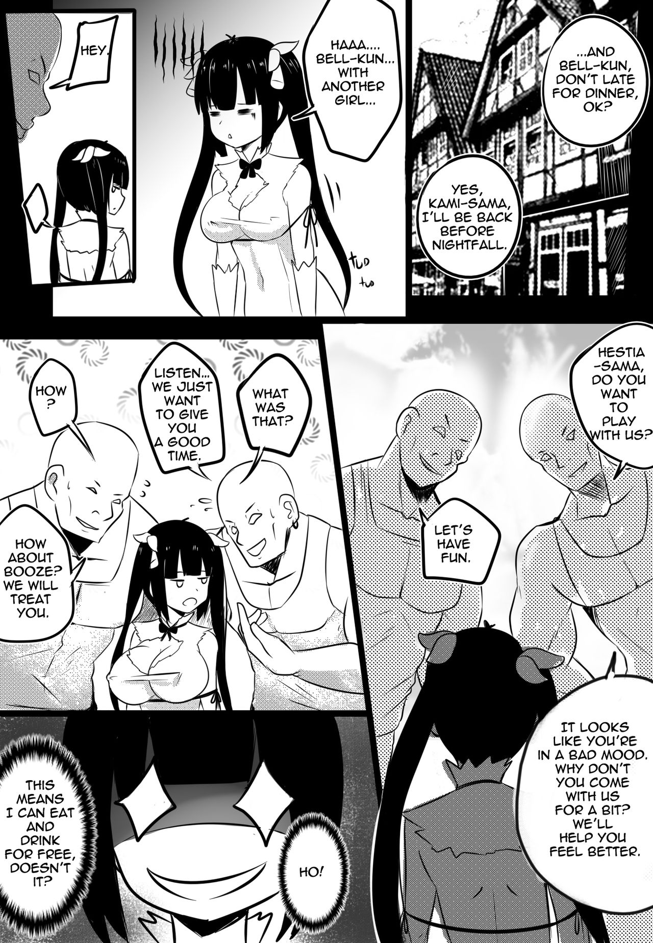 B-Trayal 20 Hestia (dungeon ni deai o motomeru no wa machigatteiru darou ka) Part1 page 5