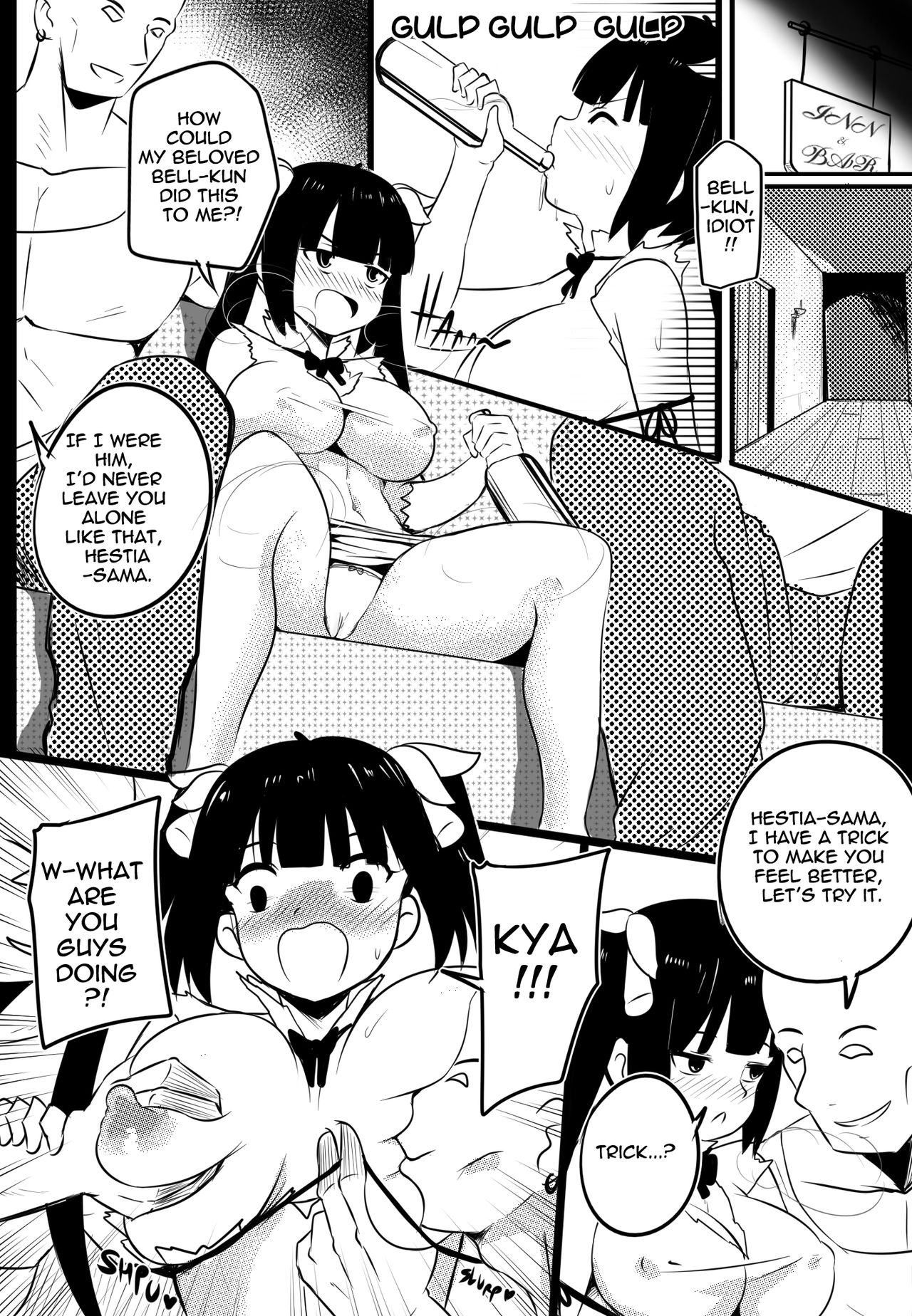 B-Trayal 20 Hestia (dungeon ni deai o motomeru no wa machigatteiru darou ka) Part1 page 6