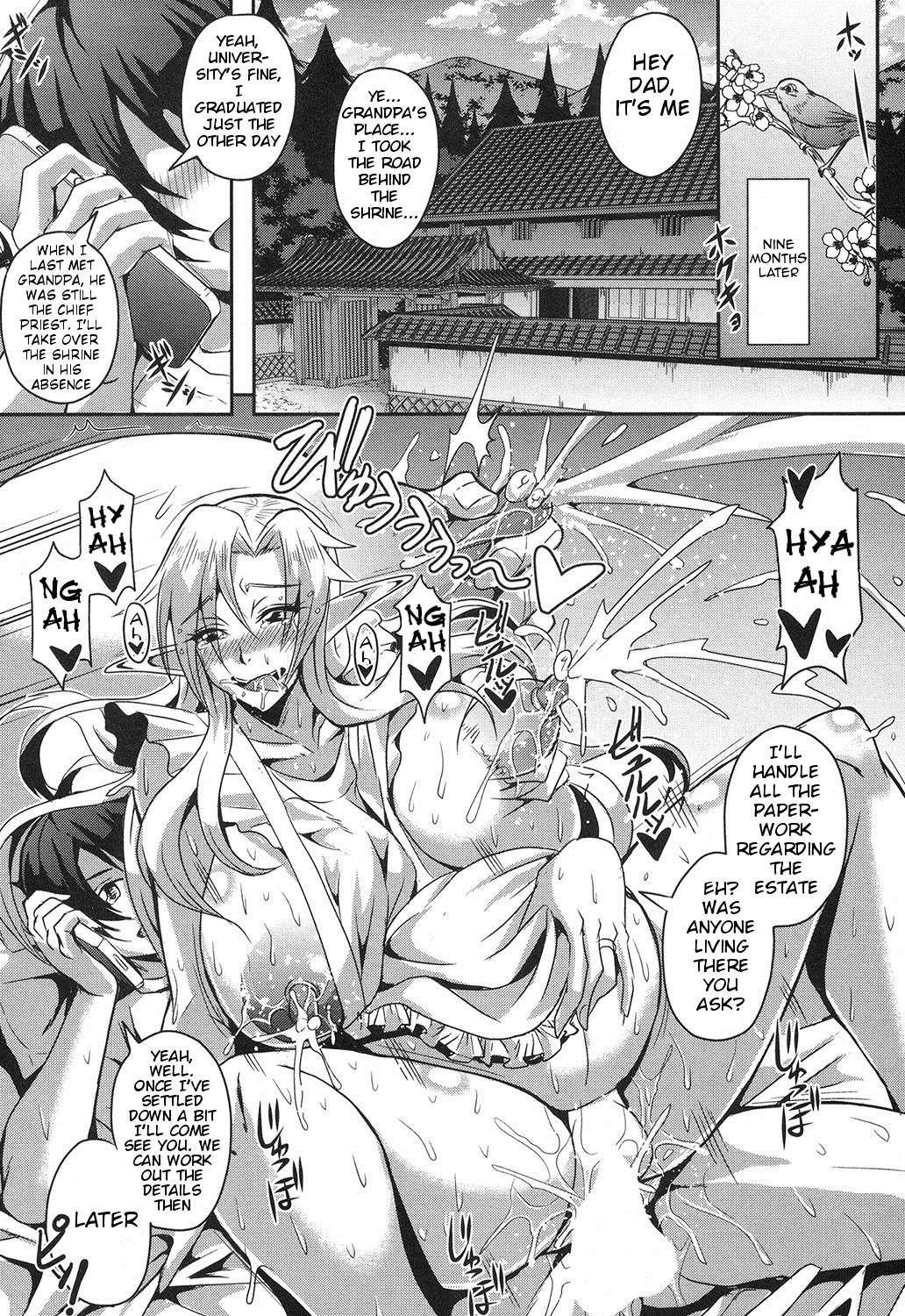 Baby-making contract with a harem of forest elves page 35