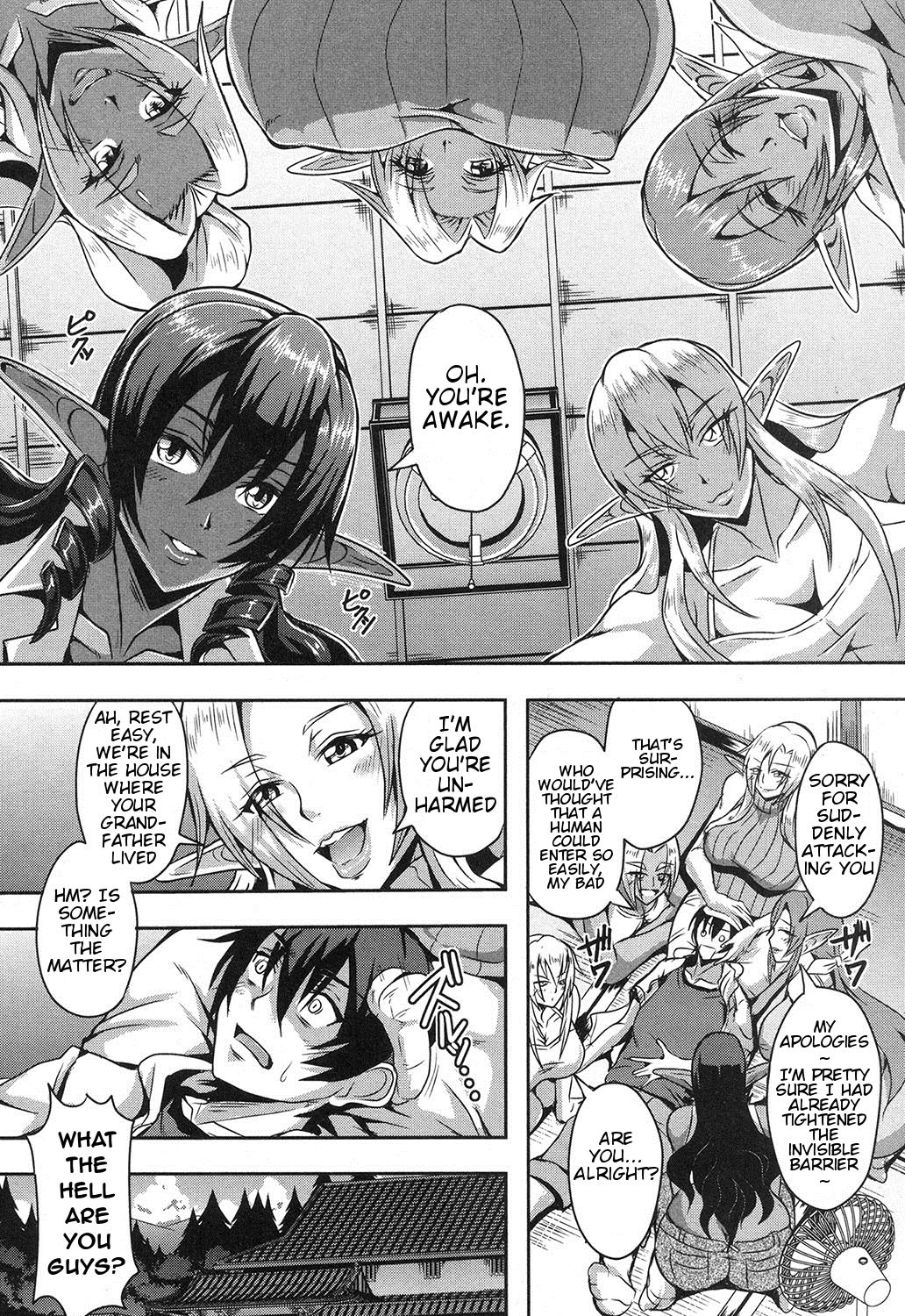 Baby-making contract with a harem of forest elves page 5