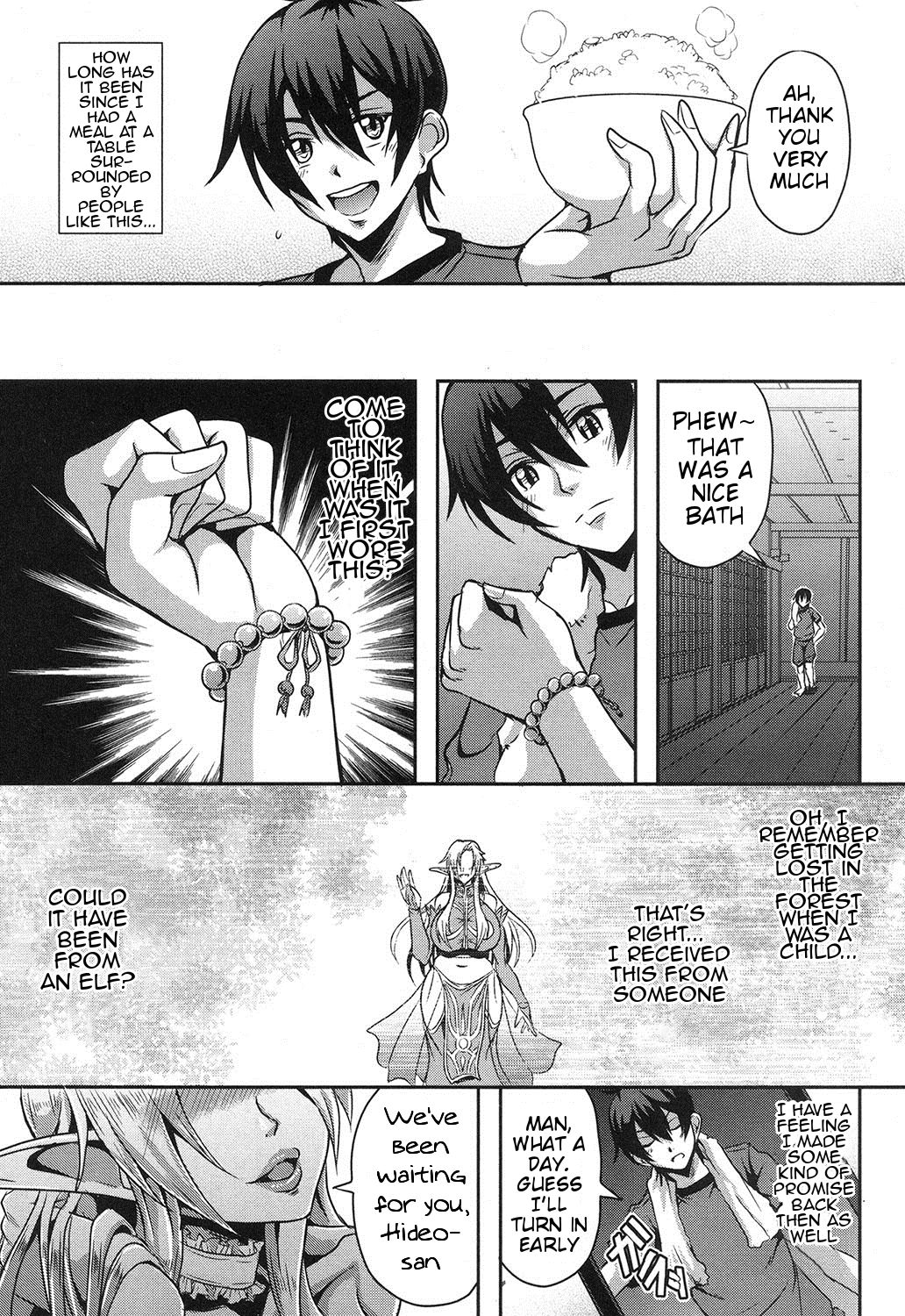 Baby-making contract with a harem of forest elves page 9