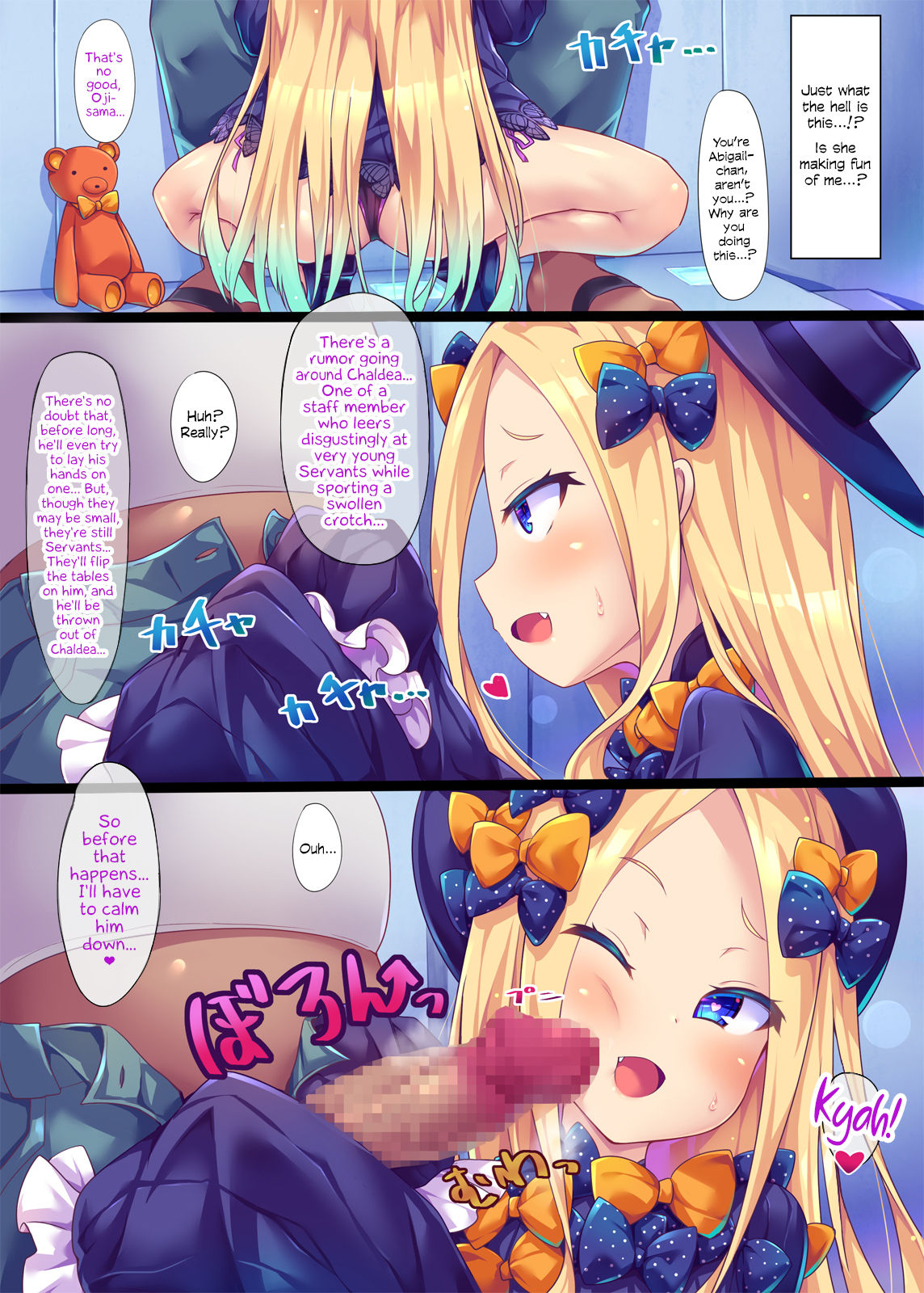 Bad Girl Abby is a Slutty Brat!? page 5
