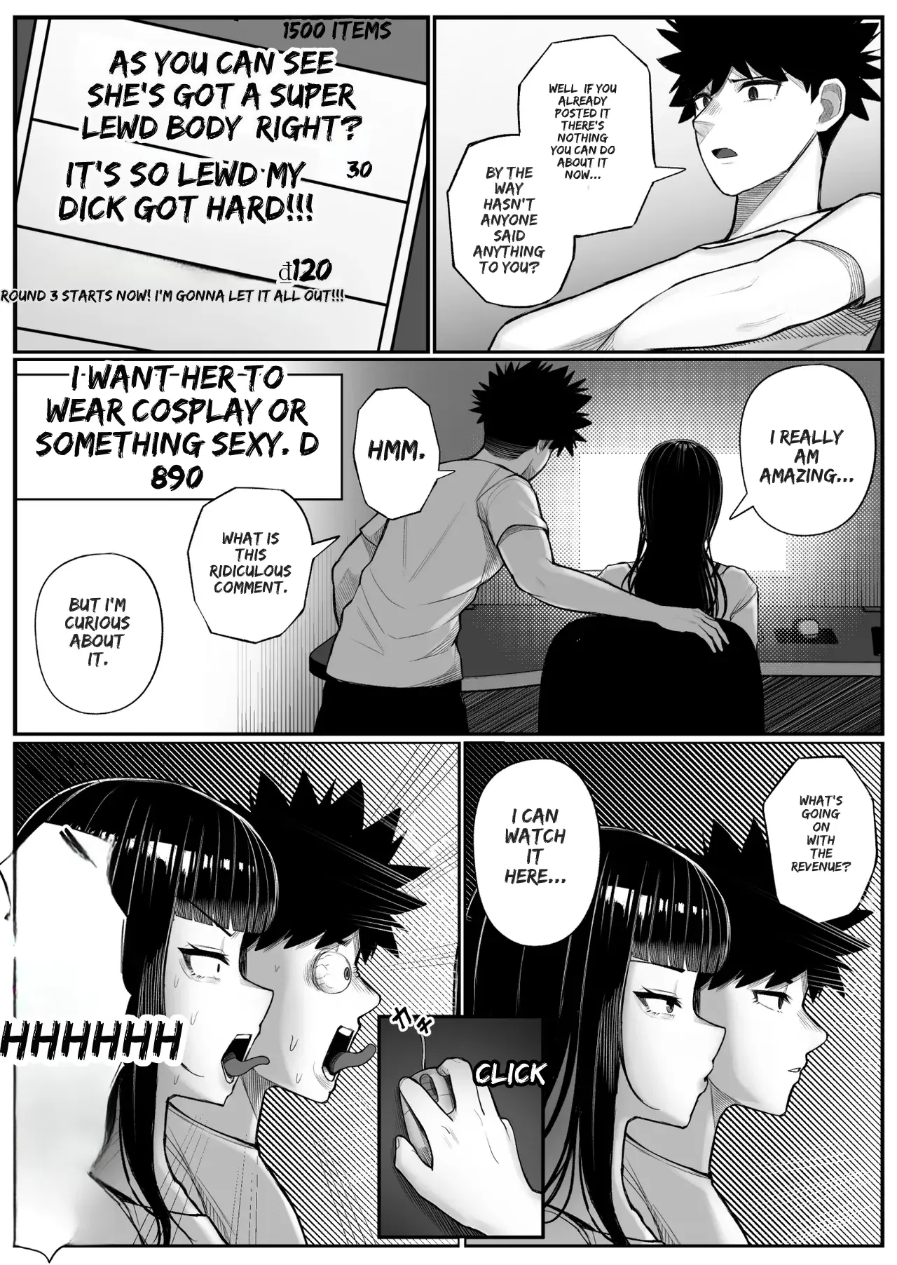 Baka Kanojo ga Hamedori Hamatte Baka-Sex wo Toukou Suru Hanashi page 10
