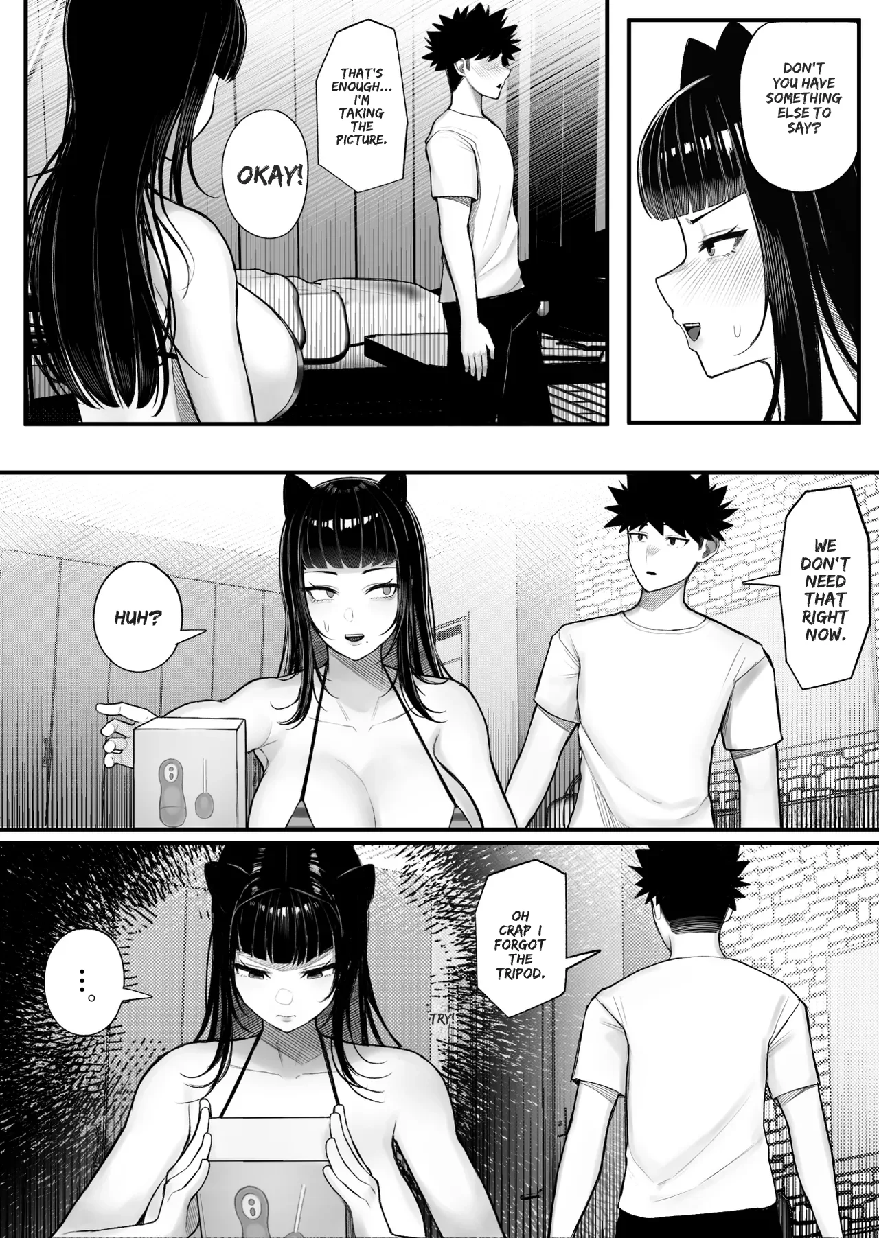 Baka Kanojo ga Hamedori Hamatte Baka-Sex wo Toukou Suru Hanashi page 13