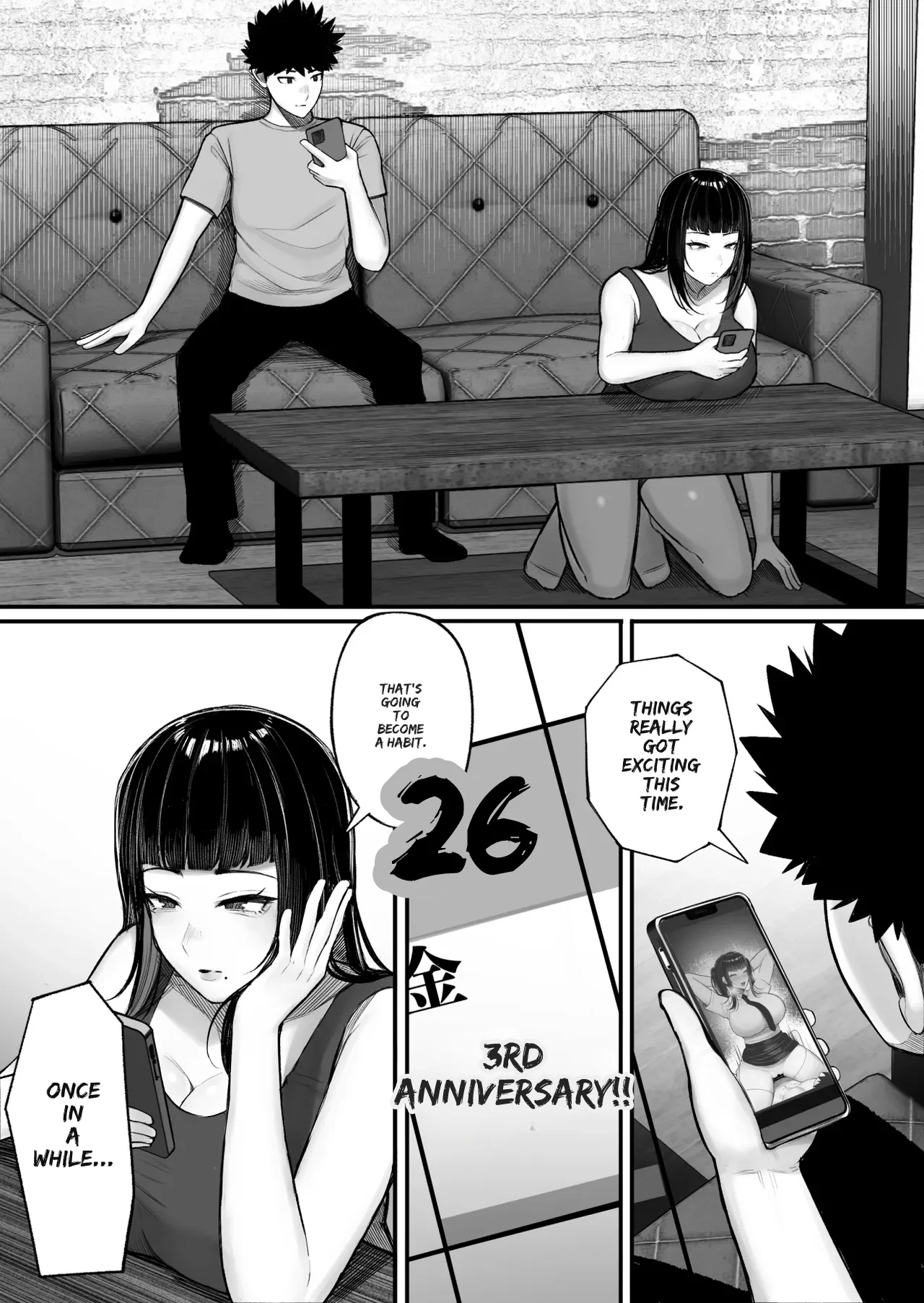 Baka Kanojo ga Hamedori Hamatte Baka-Sex wo Toukou Suru Hanashi page 55