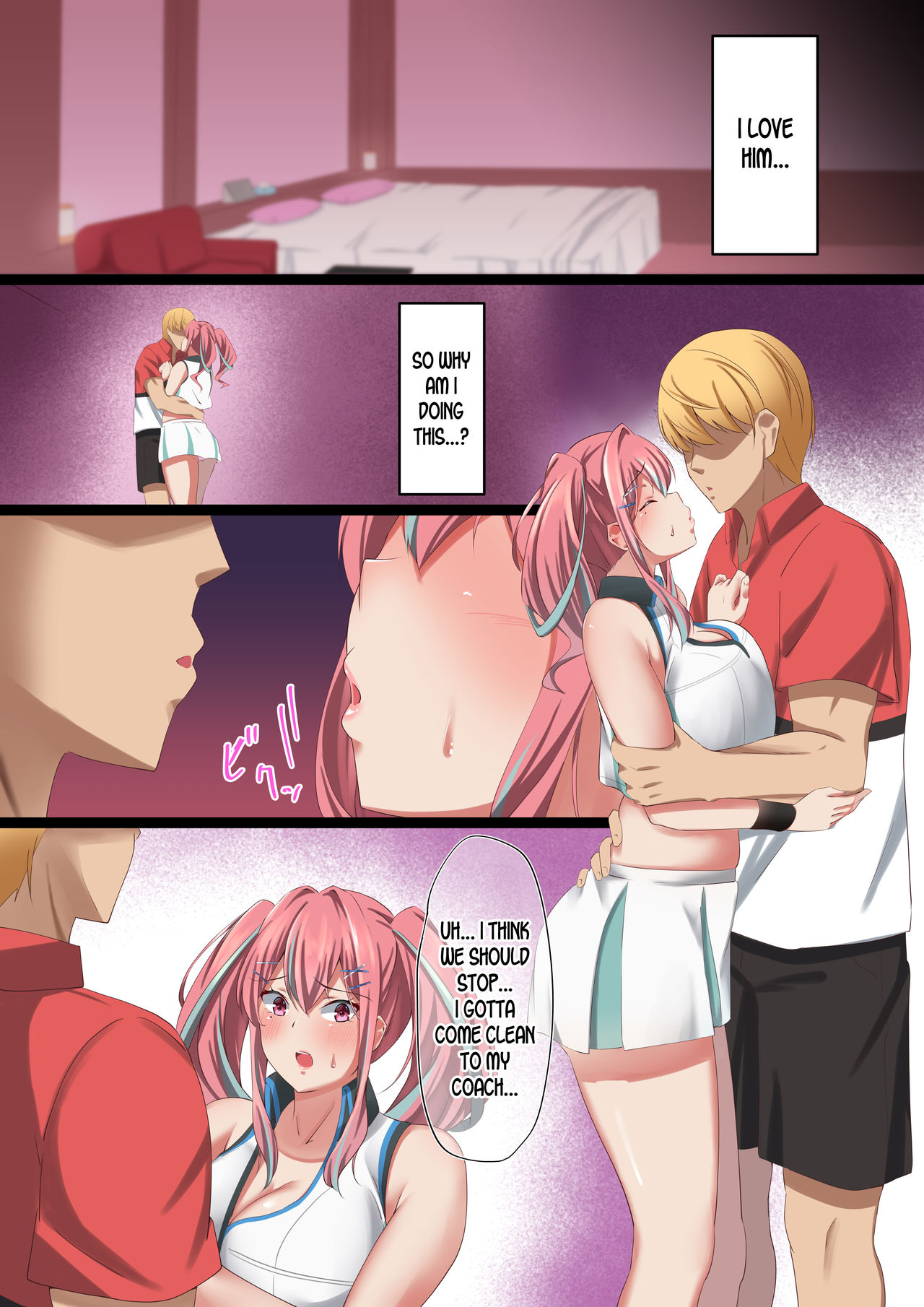 Bakunyuu Gyaru no Ore no Kanojo ga Teniser no Yarichin Otoko ni Netorareta Hanashi page 4