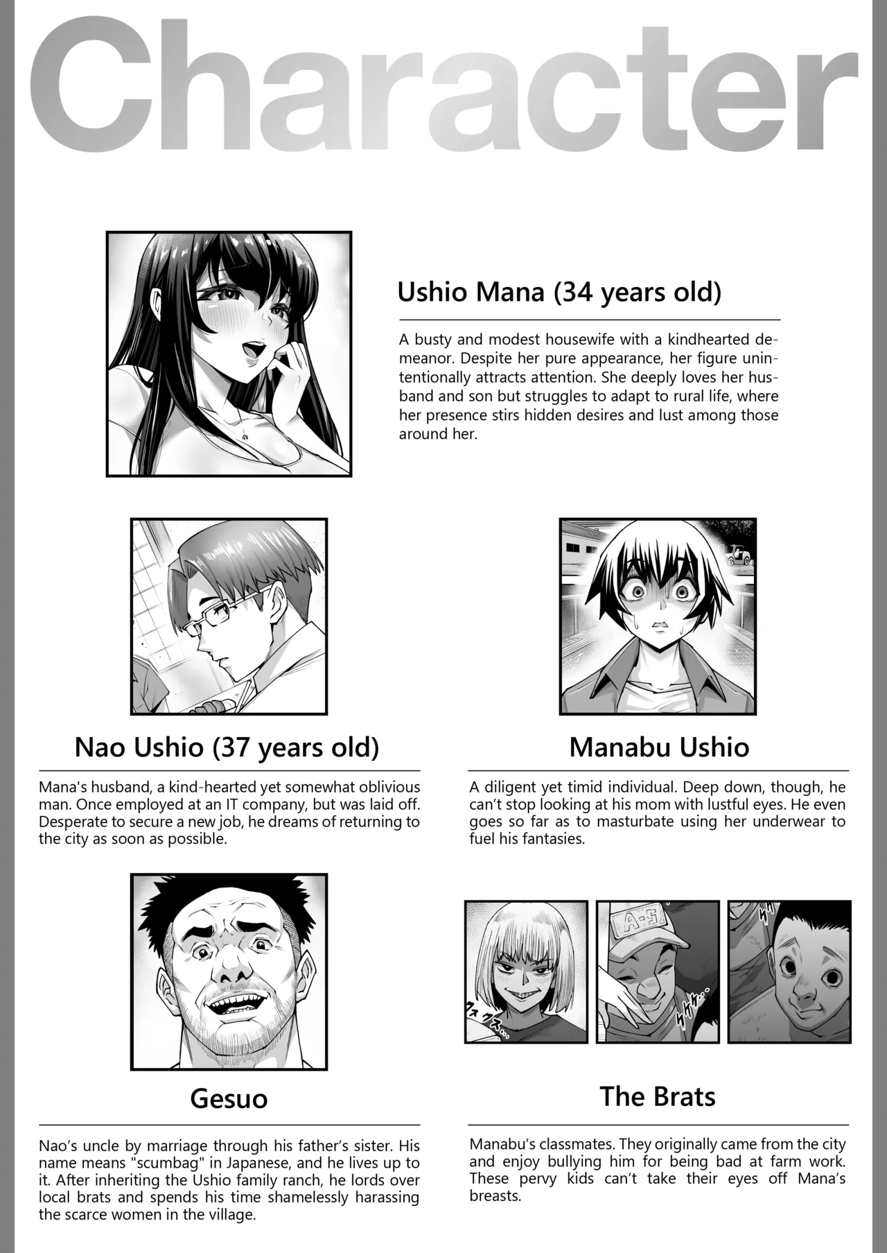 Bakunyuu Mesu Ushi Mama Netorare Bokujou Ushio Mana 34-sai ~Kachiku Toshite Haramase Ninshin Shiiku Sareta Haha~ 1 page 4