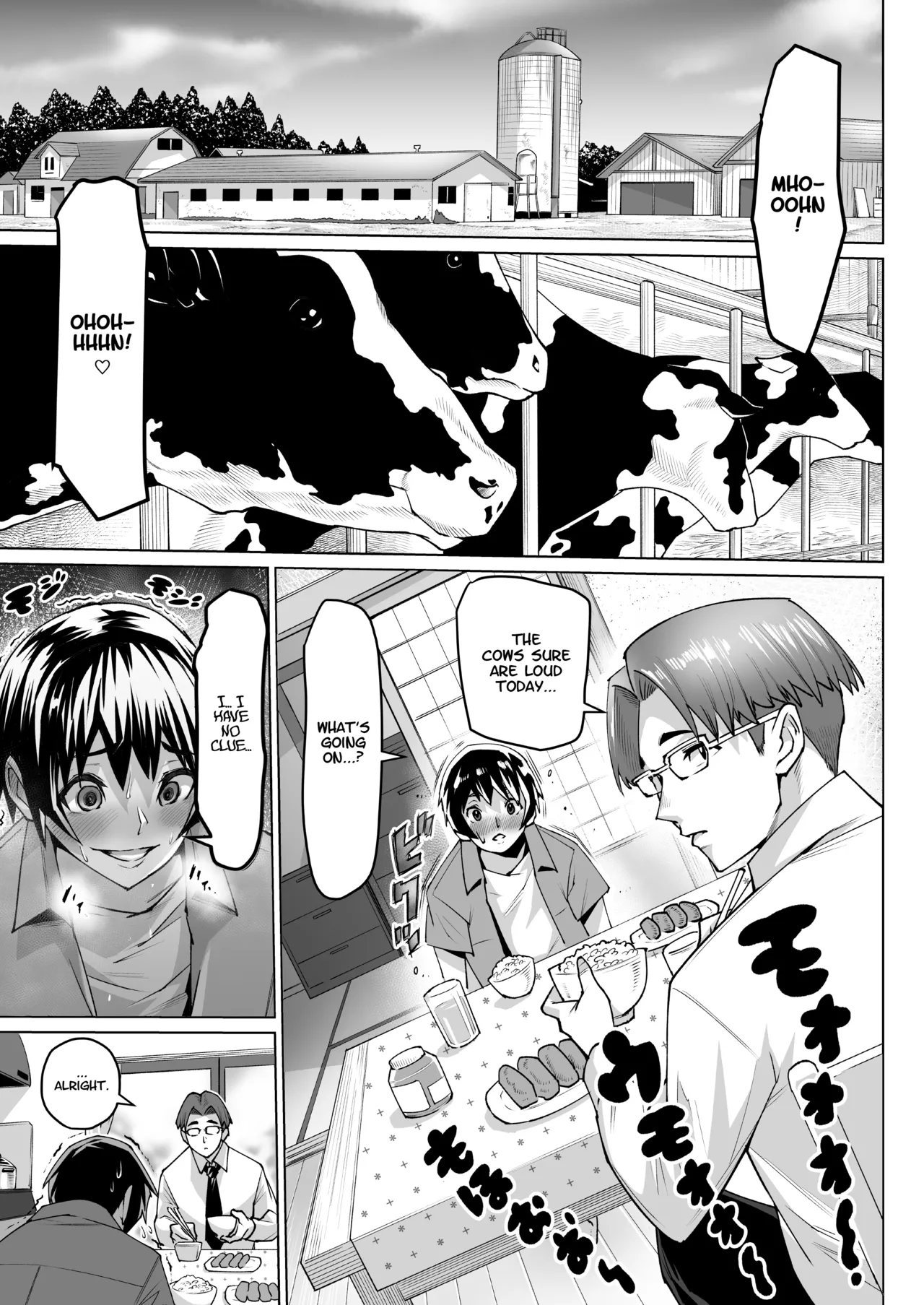 Bakunyuu Mesu Ushi Mama Netorare Bokujou Ushio Mana 34-sai ~Kachiku Toshite Haramase Ninshin Shiiku Sareta Haha~ 1 page 5