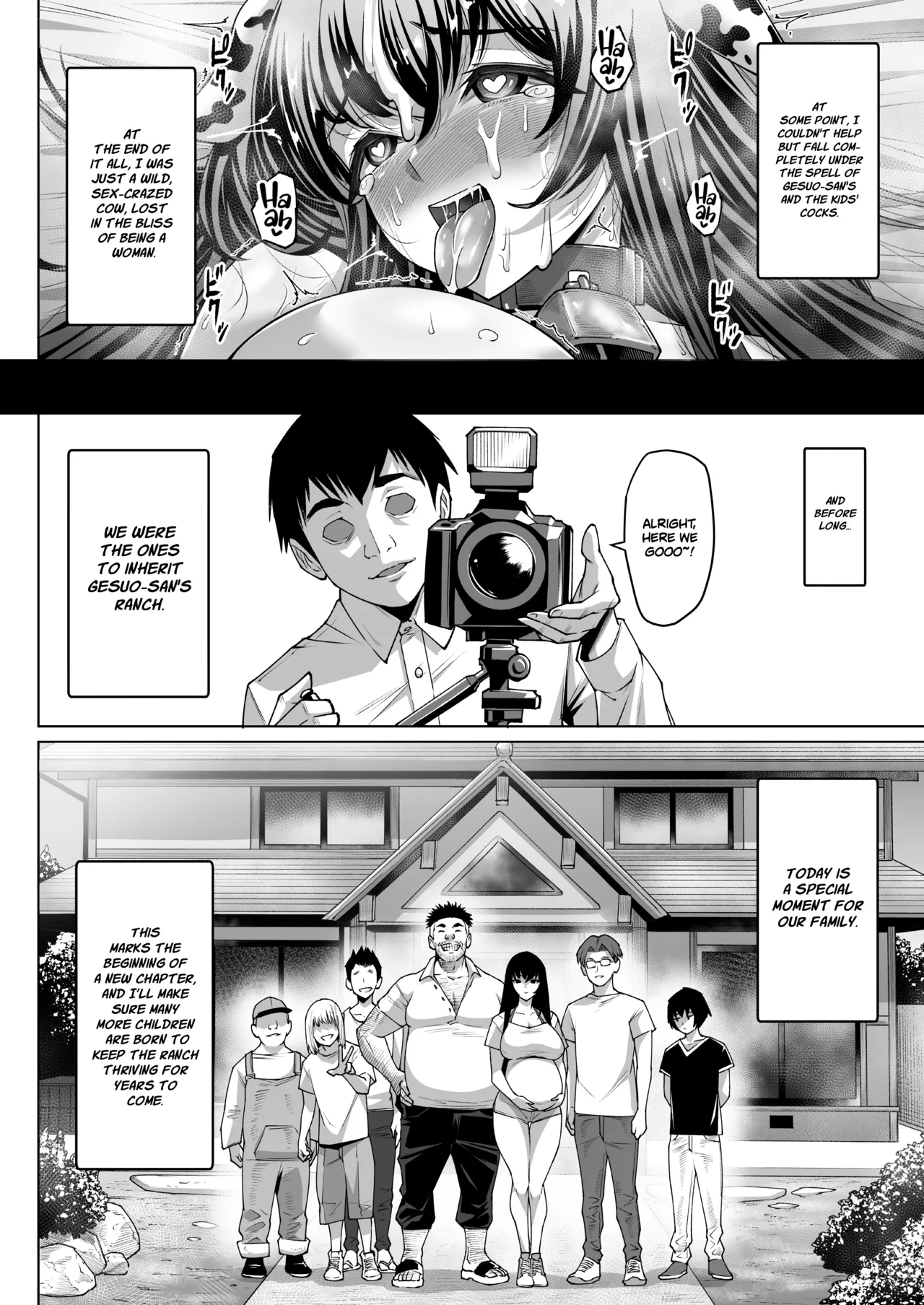 Bakunyuu Mesu Ushi Mama Netorare Bokujou Ushio Mana 34-sai ~Kachiku Toshite Haramase Ninshin Shiiku Sareta Haha~ 1 page 60