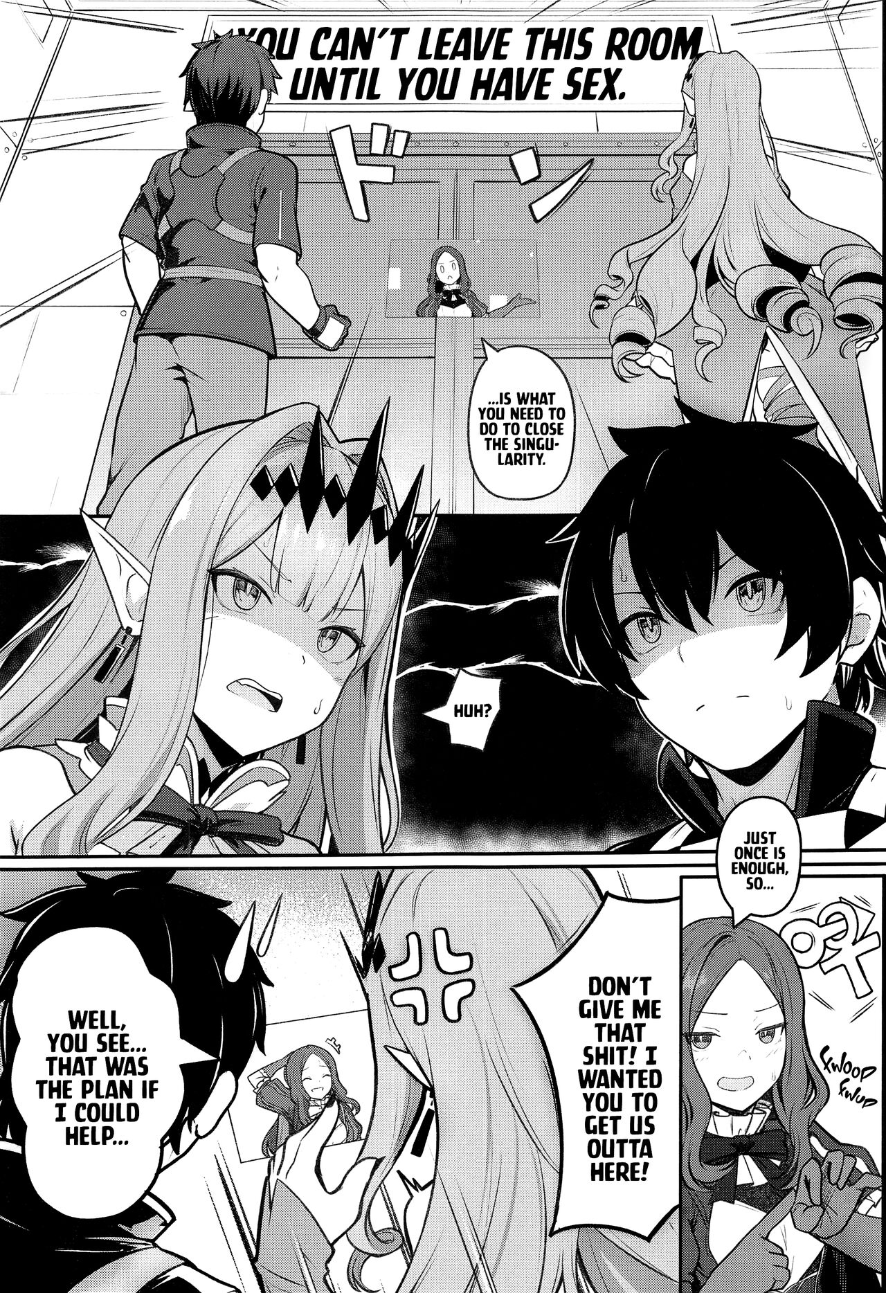 Baobhan Sith and I Need to Have Sex or Else We Can't Leave This Room! page 2