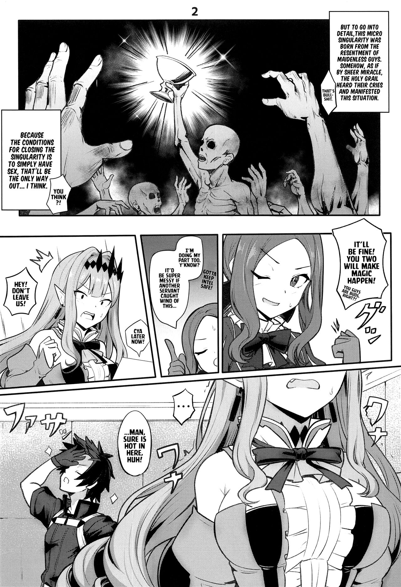 Baobhan Sith and I Need to Have Sex or Else We Can't Leave This Room! page 3