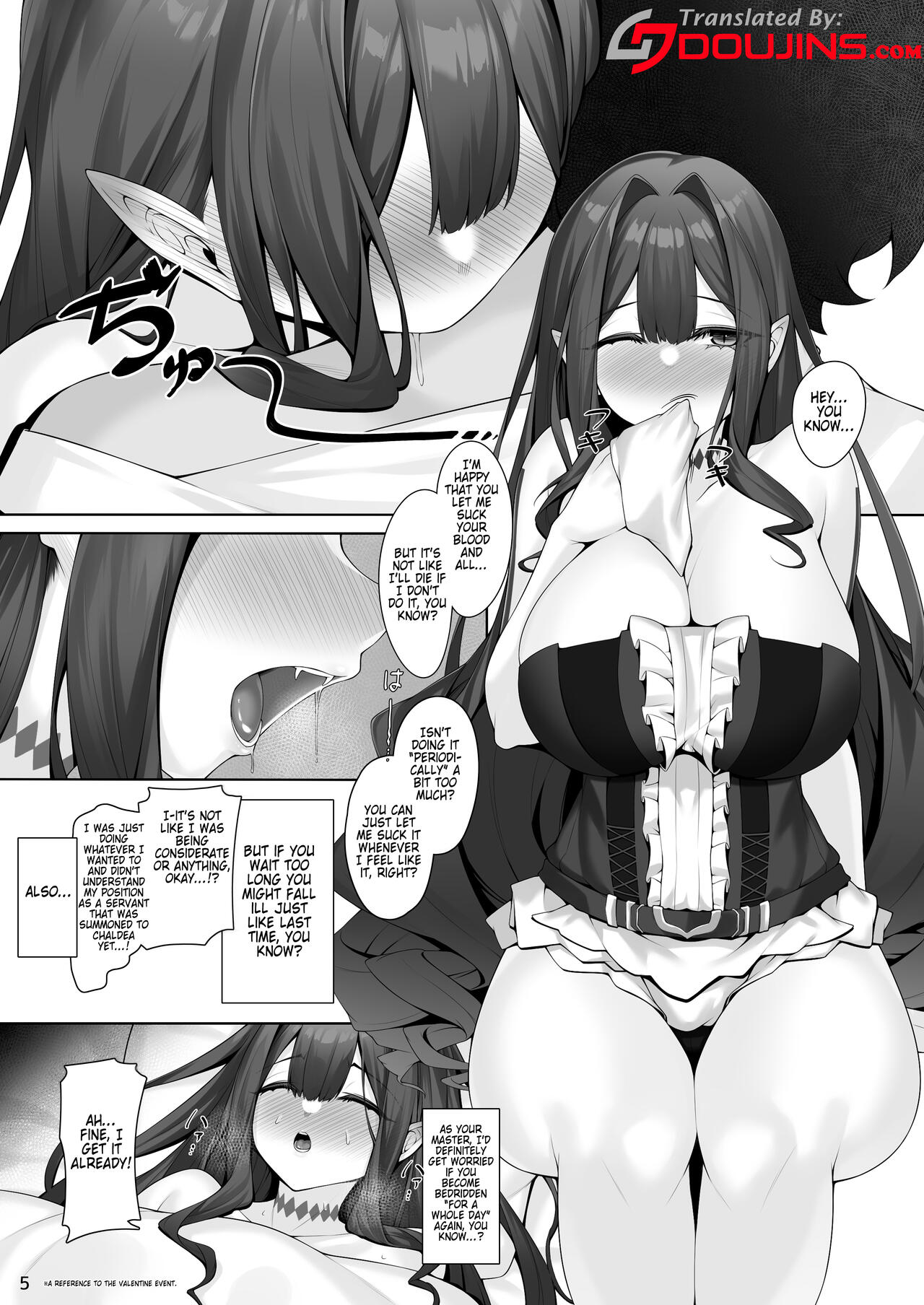 Baobhan Sith - In The Erotic Variety Magazine page 3