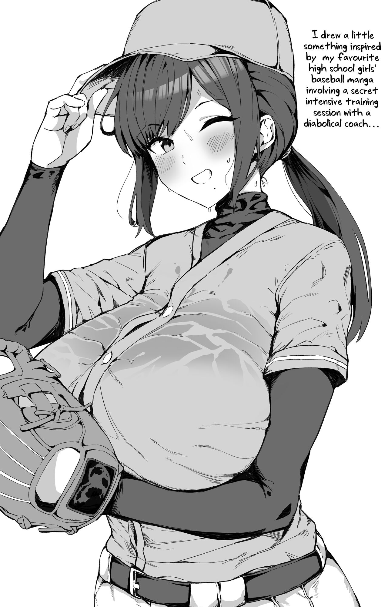 Baseball-chan Loves Special Training page 8