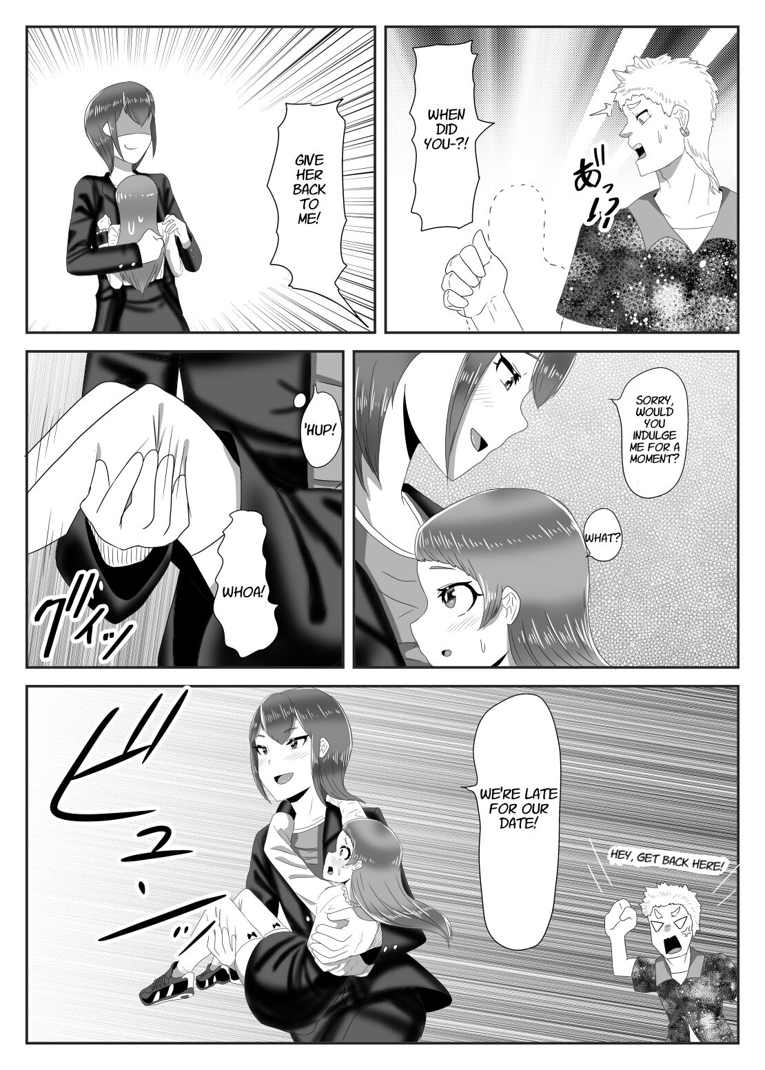 Batsu Game de Josou Sanpo Saserareteitara Ikemen Futanari Musume ni Tasukeraremashita page 14