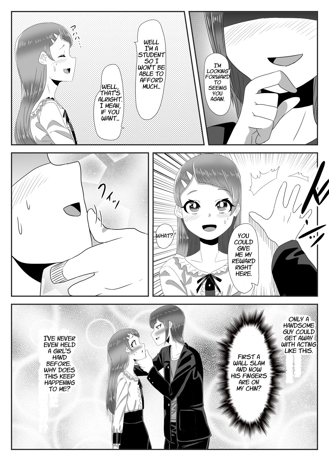 Batsu Game de Josou Sanpo Saserareteitara Ikemen Futanari Musume ni Tasukeraremashita page 16