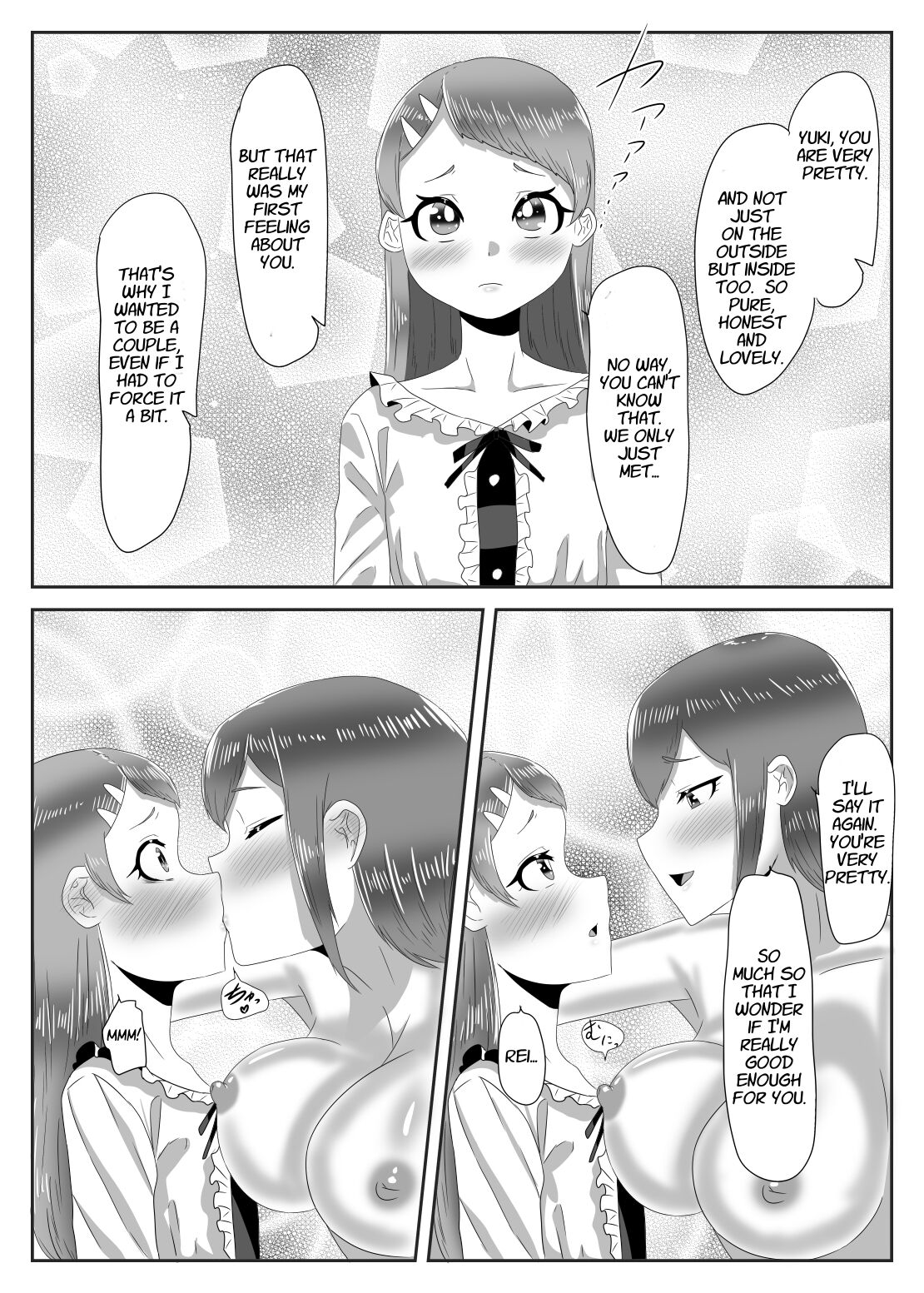 Batsu Game de Josou Sanpo Saserareteitara Ikemen Futanari Musume ni Tasukeraremashita page 22