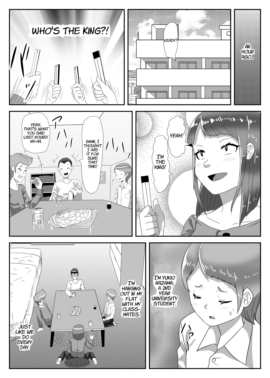 Batsu Game de Josou Sanpo Saserareteitara Ikemen Futanari Musume ni Tasukeraremashita page 3