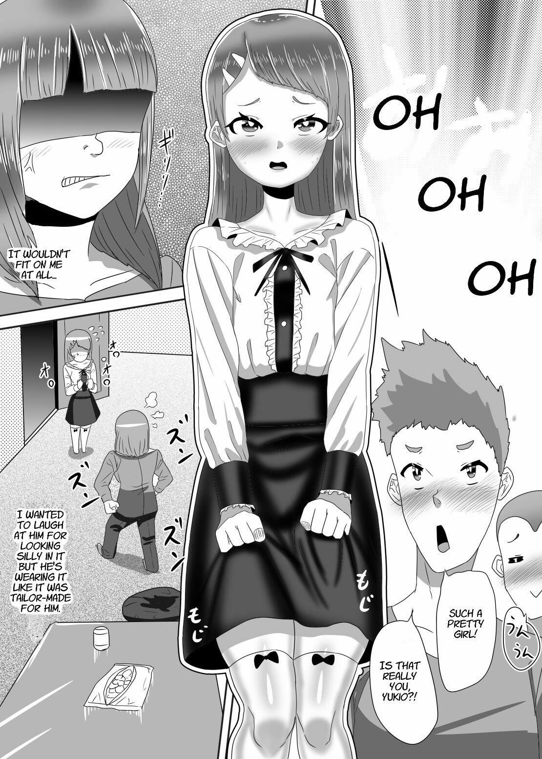 Batsu Game de Josou Sanpo Saserareteitara Ikemen Futanari Musume ni Tasukeraremashita page 7