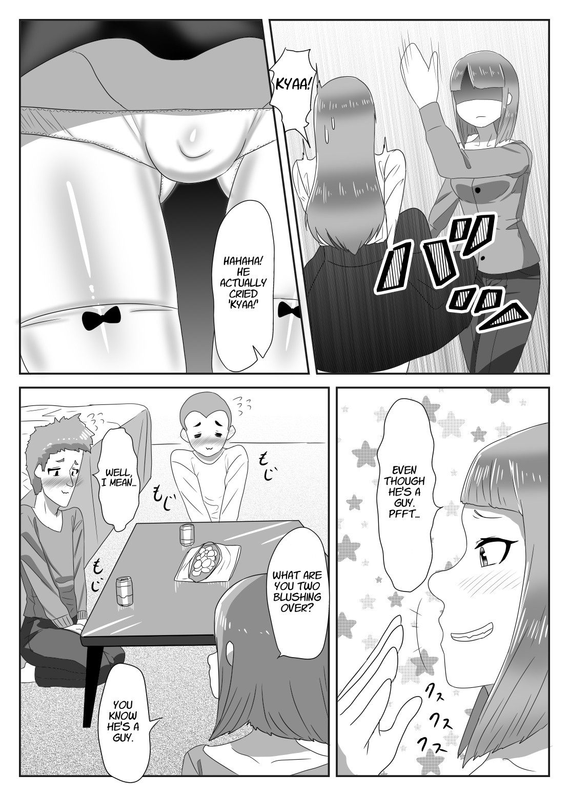 Batsu Game de Josou Sanpo Saserareteitara Ikemen Futanari Musume ni Tasukeraremashita page 8