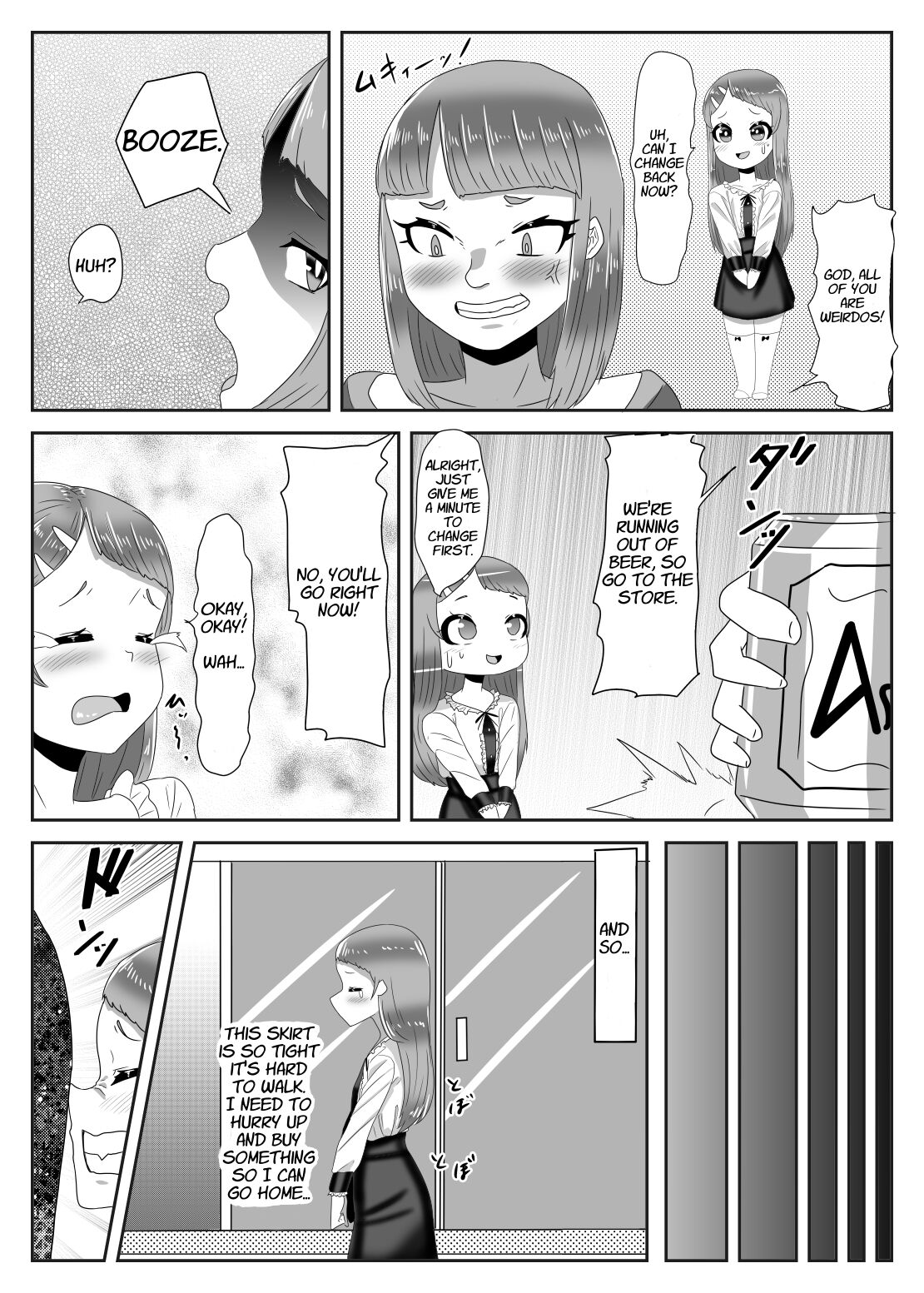 Batsu Game de Josou Sanpo Saserareteitara Ikemen Futanari Musume ni Tasukeraremashita page 9