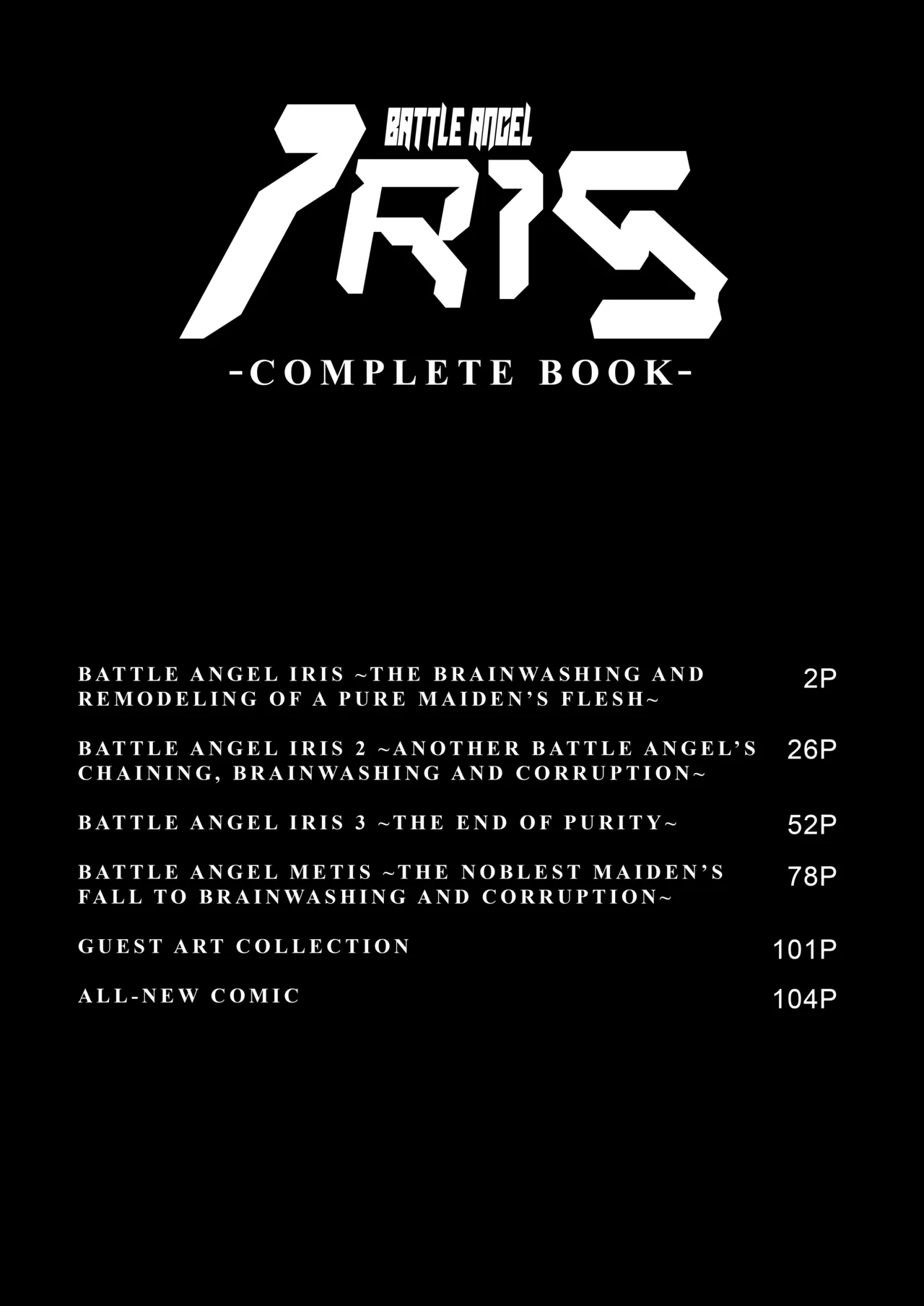 Battle Angel Iris -COMPLETE BOOK- page 3
