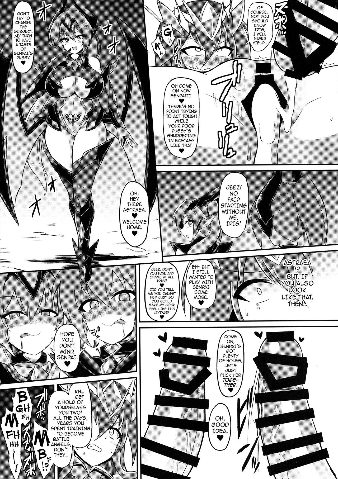 Battle Angel Metis ~The Noblest Maiden’s Fall to Brainwashing and Corruption~ page 11