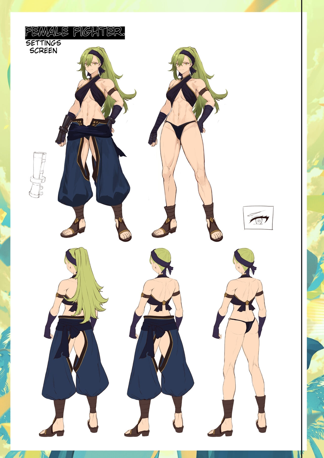 Battle Maiden and Battle Goto! ~Female martial artist edition~ page 141