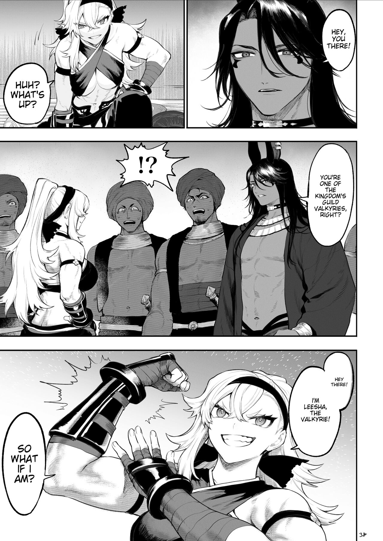 Battle Maiden and Battle Goto! ~Female martial artist edition~ page 37