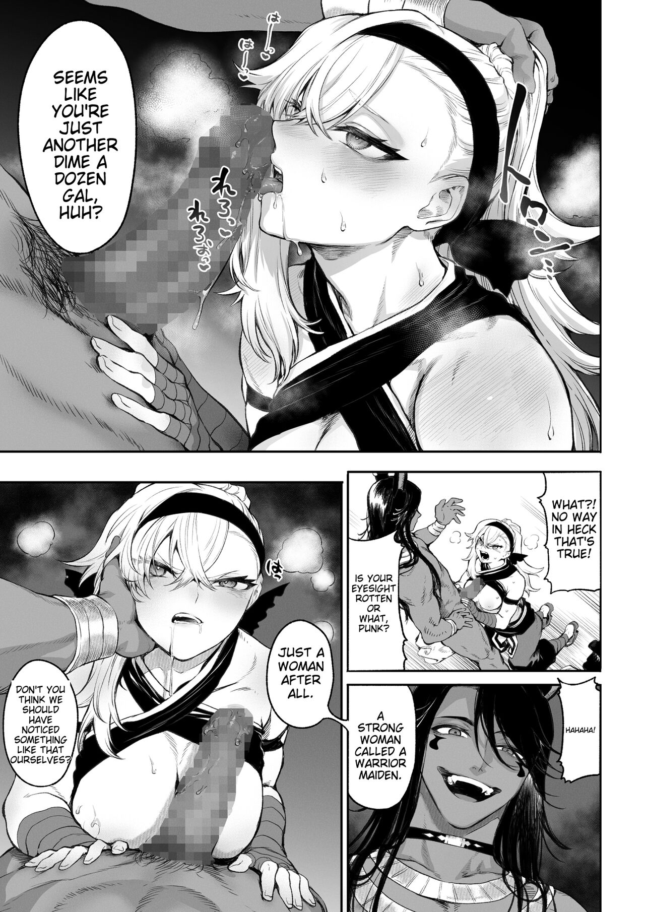 Battle Maiden and Battle Goto! ~Female martial artist edition~ page 67
