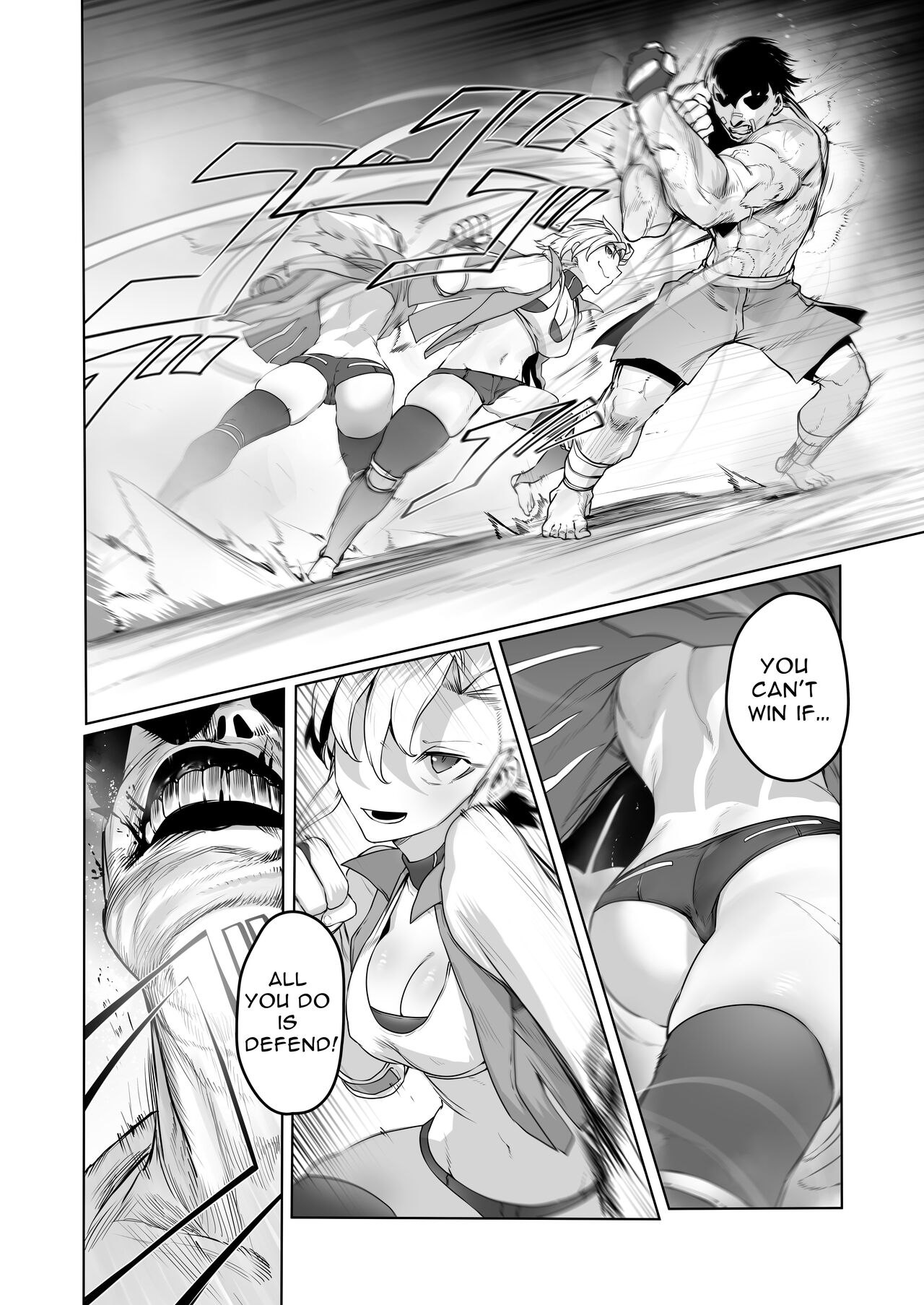 Battle Rape -Touka the Undefeated's Day of Humiliation- page 11