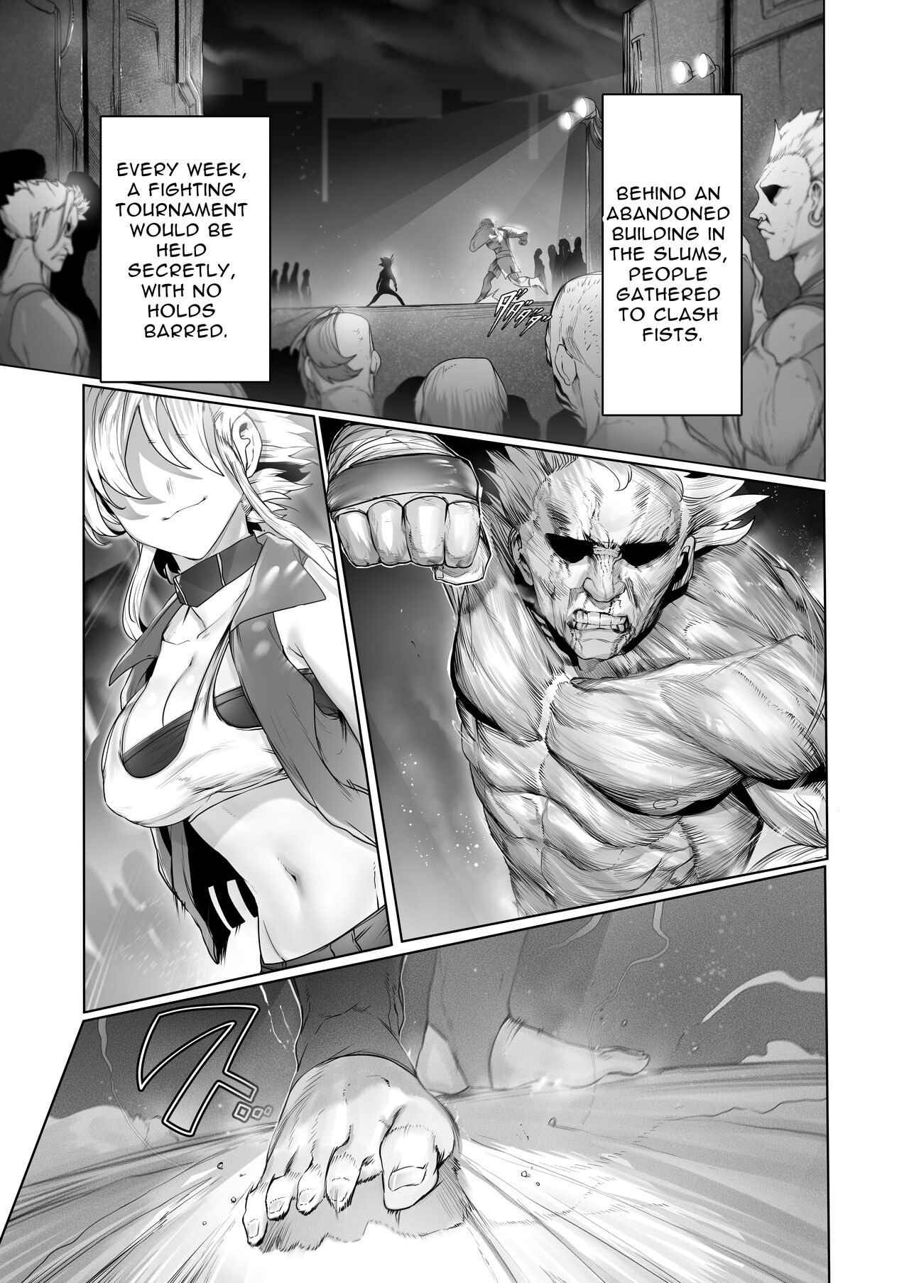 Battle Rape -Touka the Undefeated's Day of Humiliation- page 2
