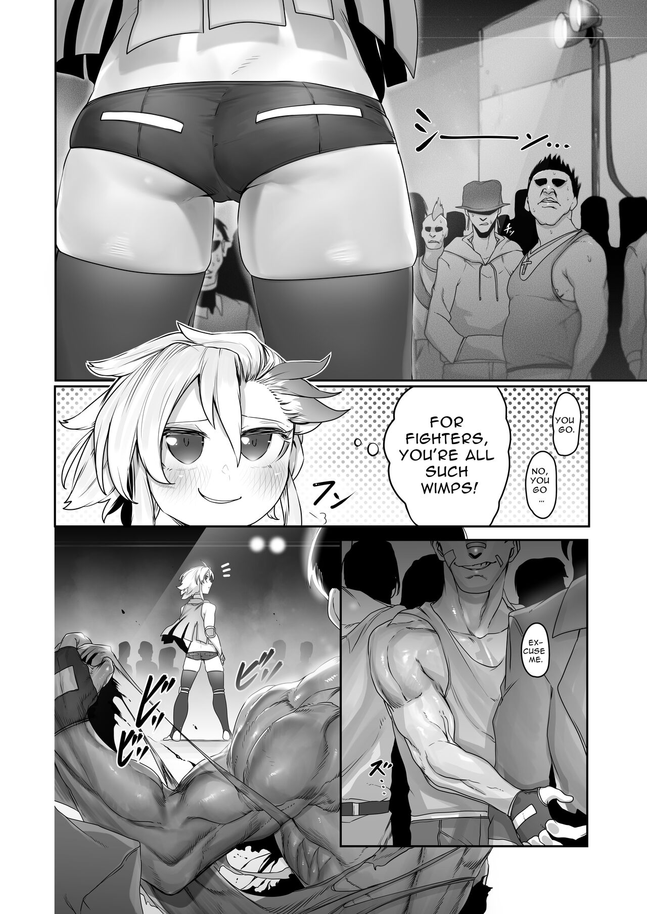 Battle Rape -Touka the Undefeated's Day of Humiliation- page 5