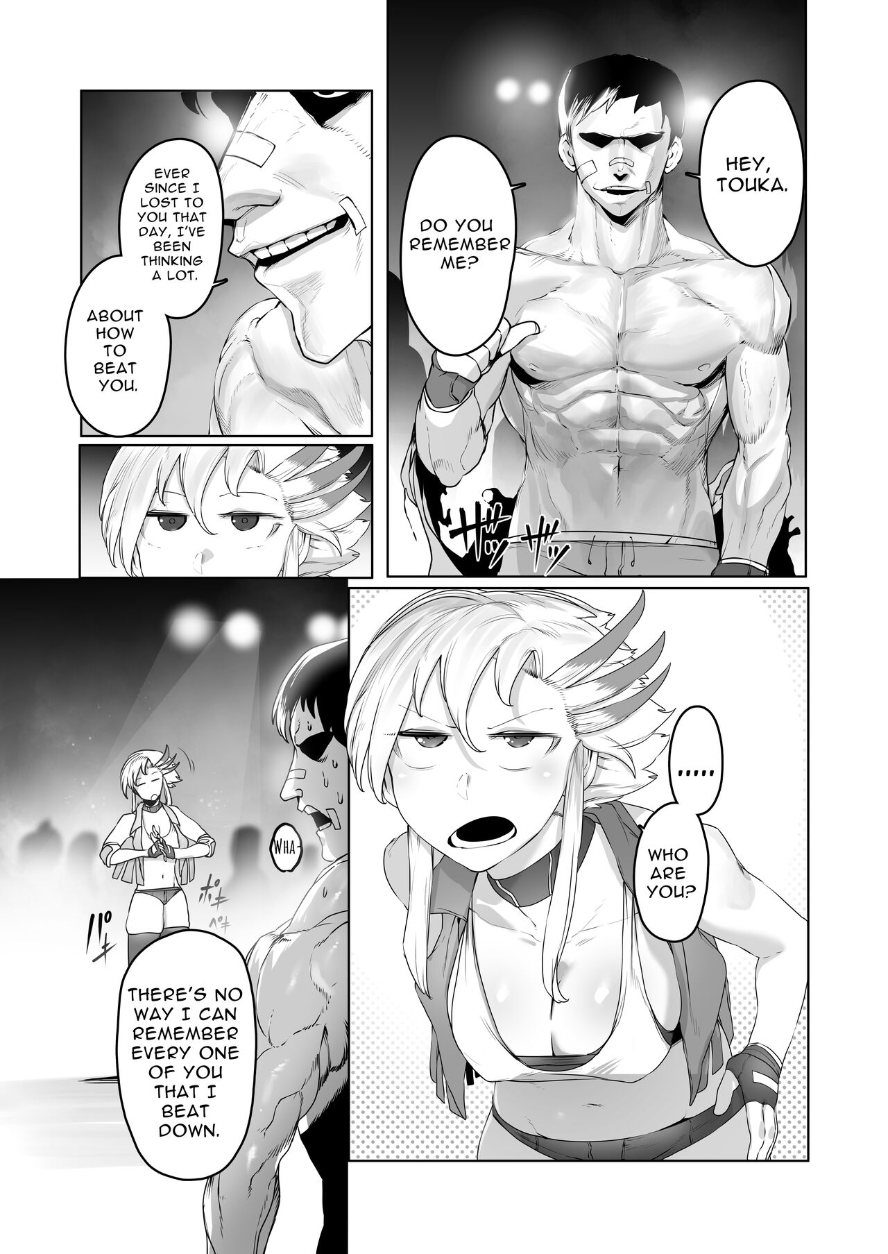 Battle Rape -Touka the Undefeated's Day of Humiliation- page 6