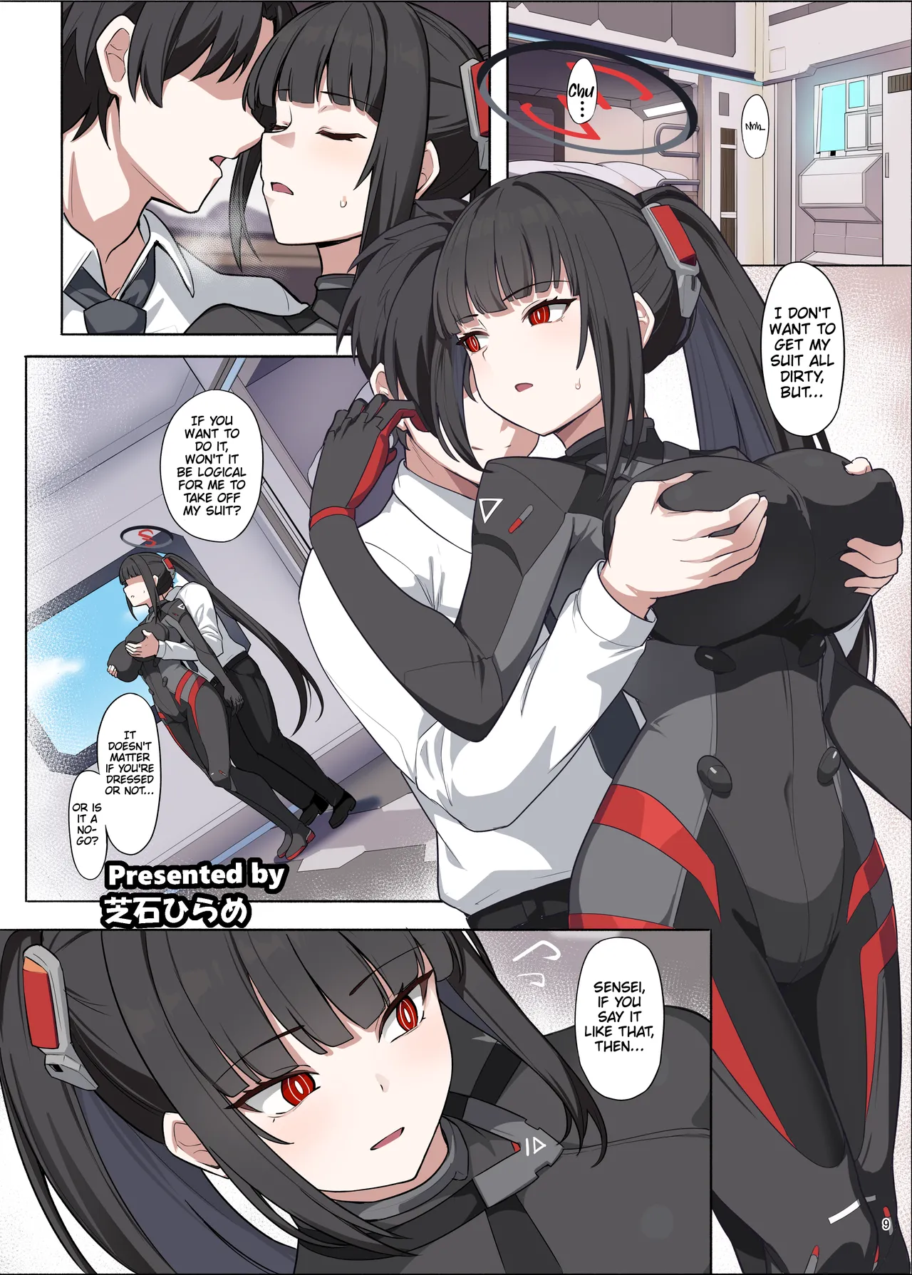 Battle Suit Rio Lovey-Dovey Ero Anthology "There's No Way You're Going Into Battle In That Suit, Right?" page 11