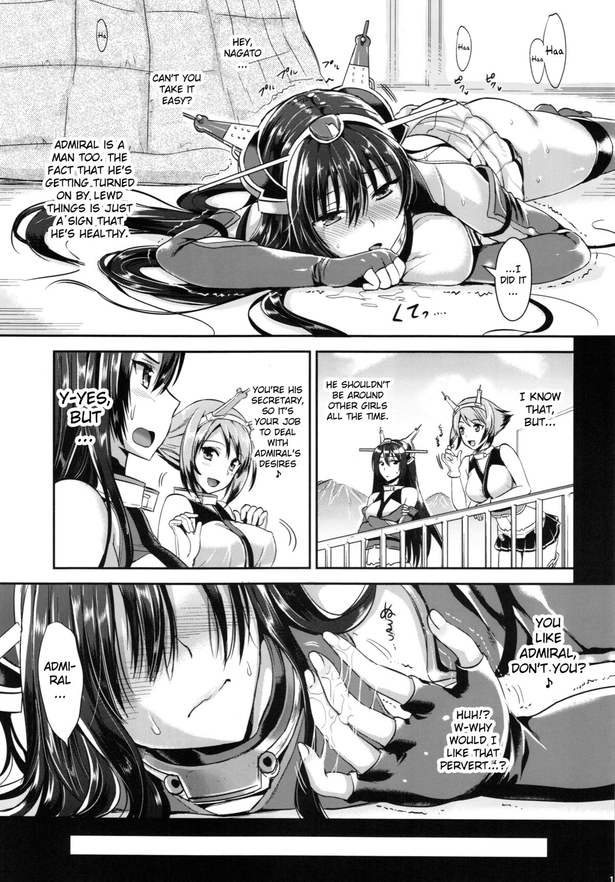 Battleship Nagato and Perverted Admiral page 13