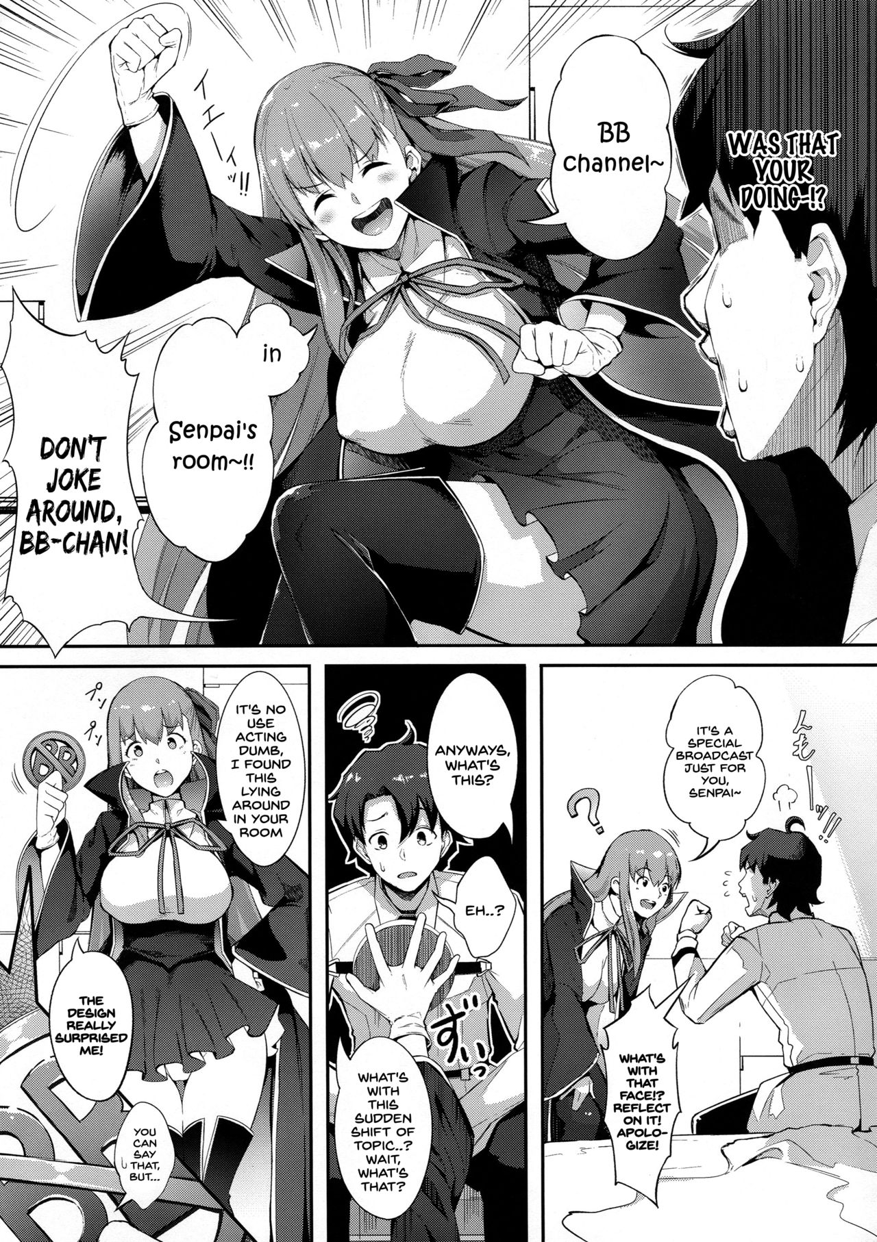 BB-chan no Bonyuu Acme ga Tomaranai!! page 4