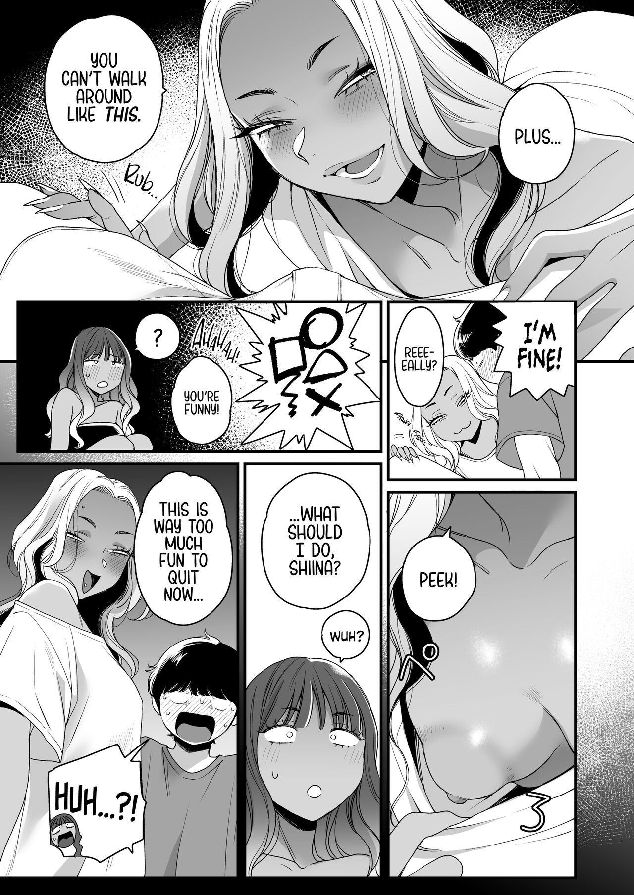 Beach, Sun, And A Pair Of Gyarus! page 13