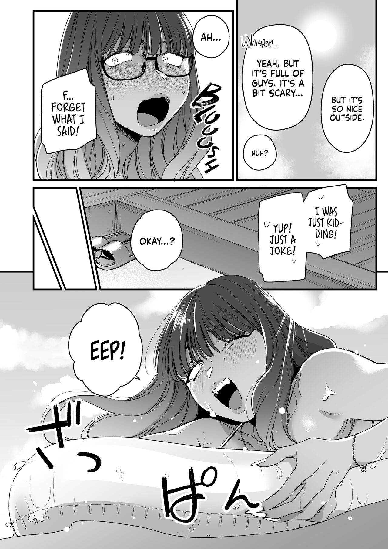Beach, Sun, And A Pair Of Gyarus! page 18