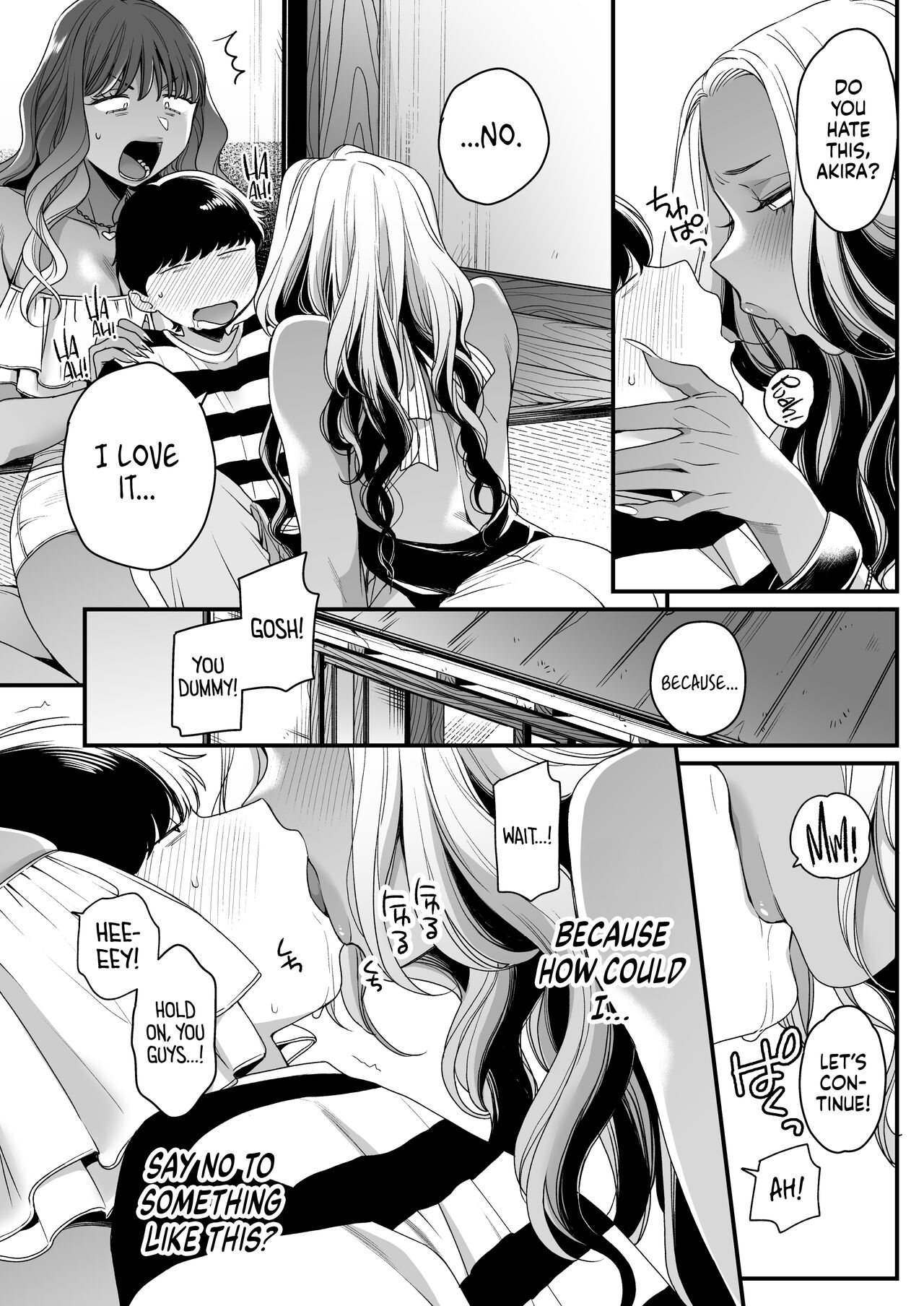 Beach, Sun, And A Pair Of Gyarus! page 32