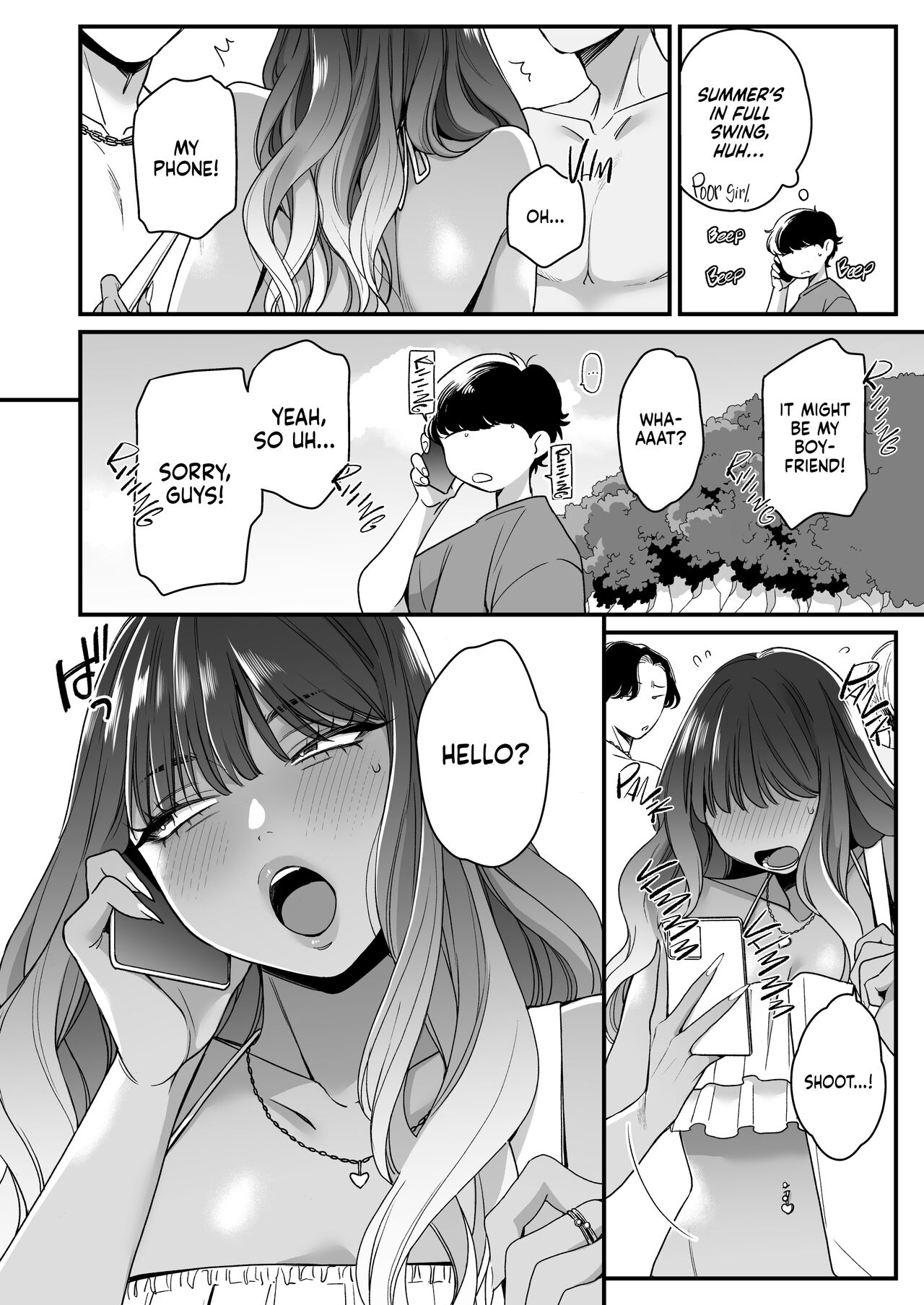 Beach, Sun, And A Pair Of Gyarus! page 4
