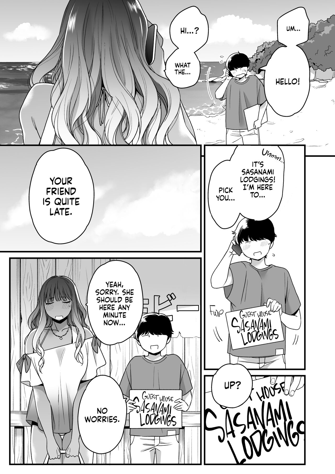 Beach, Sun, And A Pair Of Gyarus! page 5