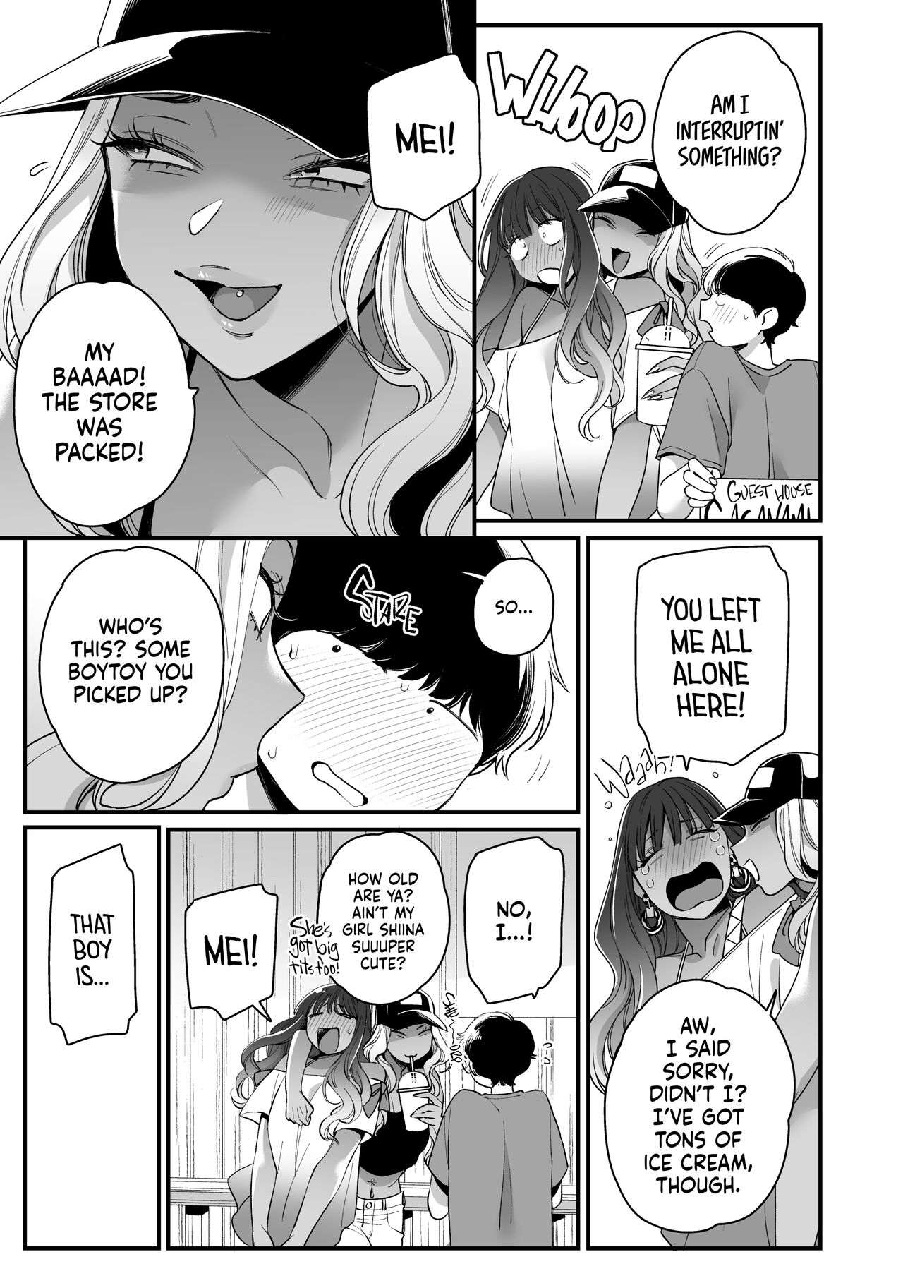 Beach, Sun, And A Pair Of Gyarus! page 7