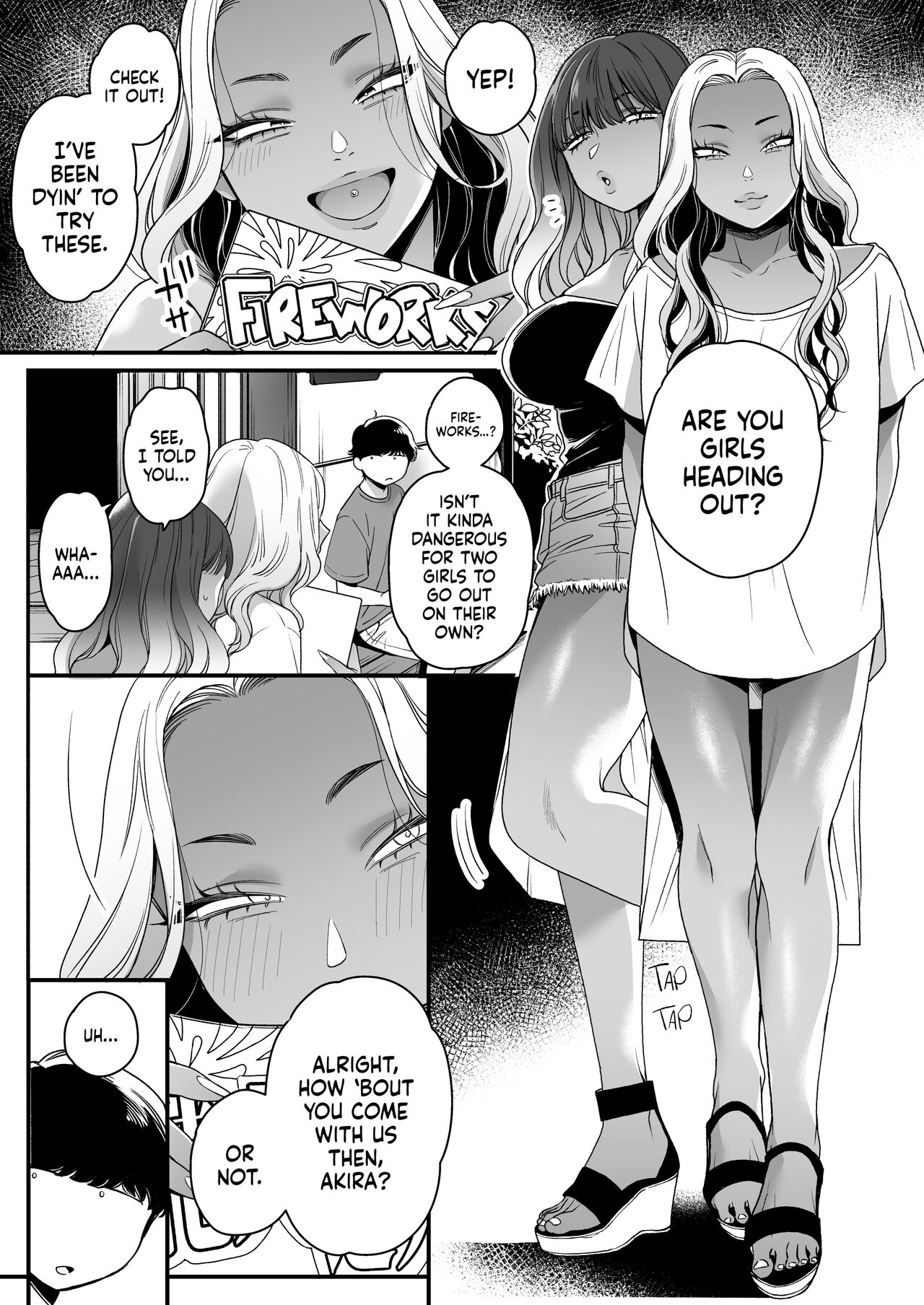 Beach, Sun, And A Pair Of Gyarus! page 9